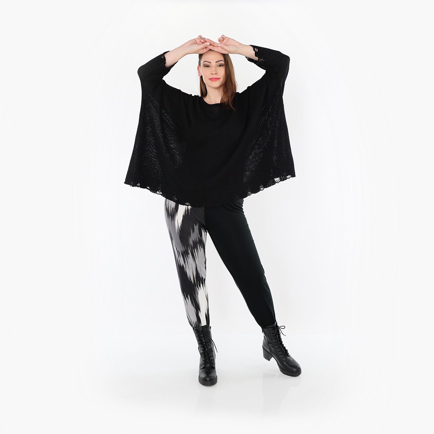0P100 "Hera" Leggings – Black
