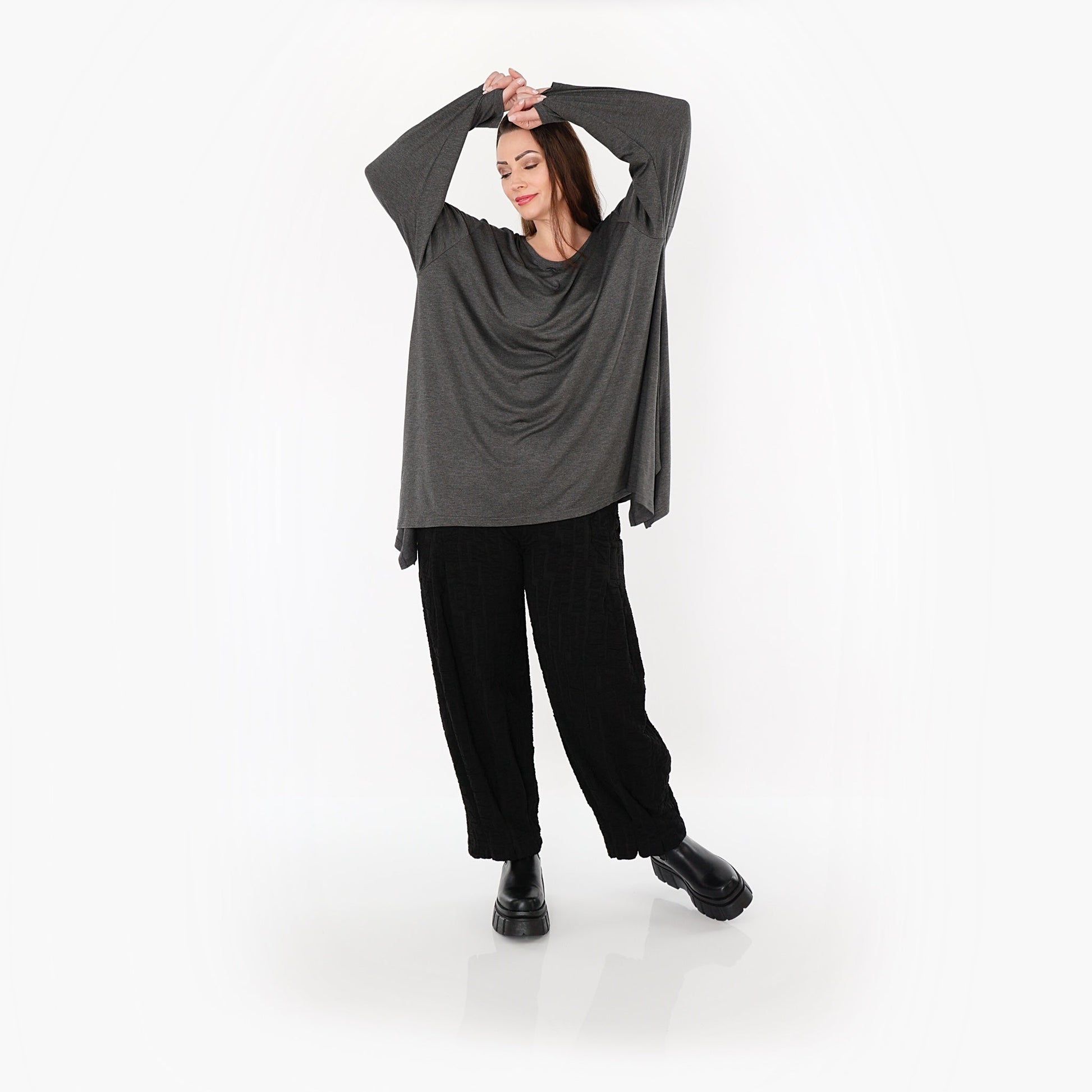 01019 "BasicLove" Shirt – Anthracite