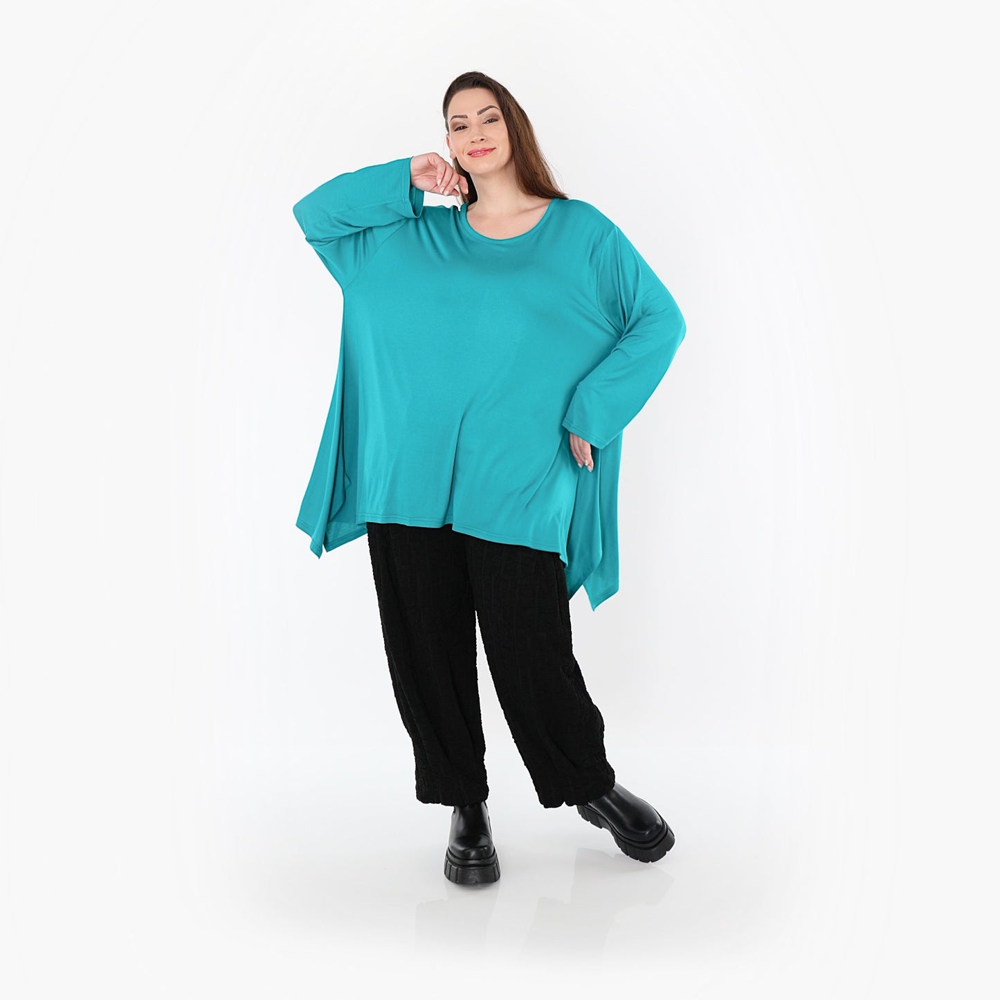 01019 "BasicLove" Shirt – Aqua