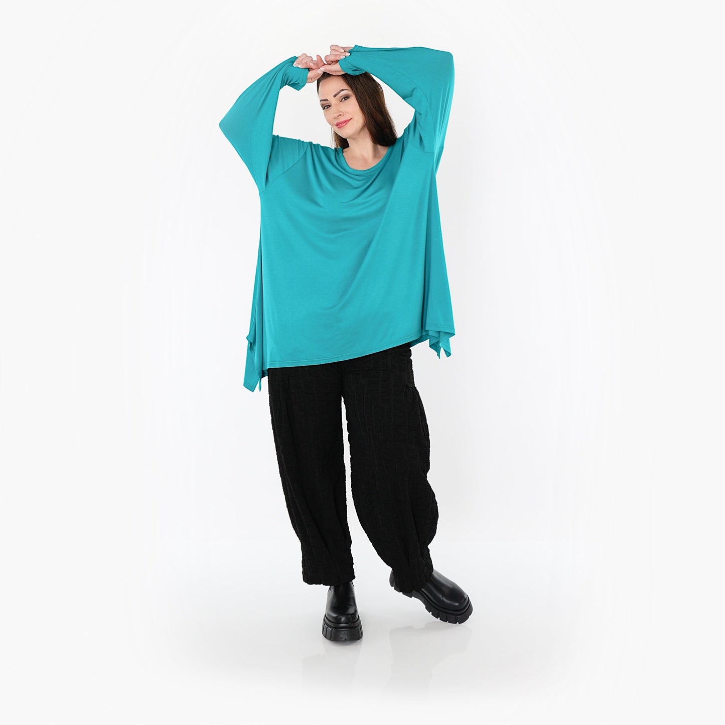 01019 "BasicLove" Shirt – Aqua