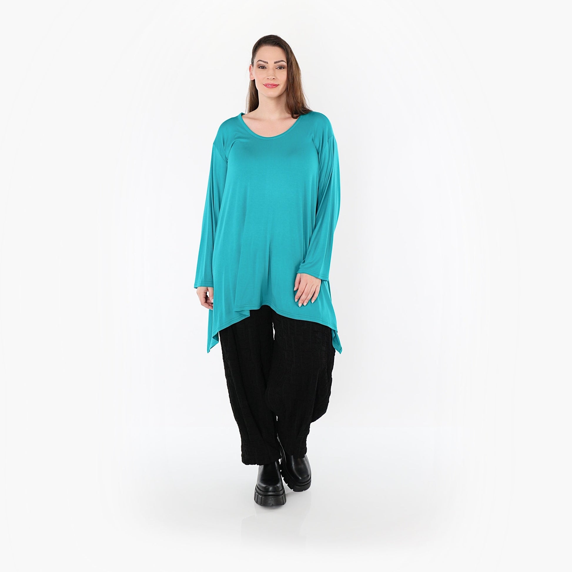 01019 "BasicLove" Shirt – Aqua