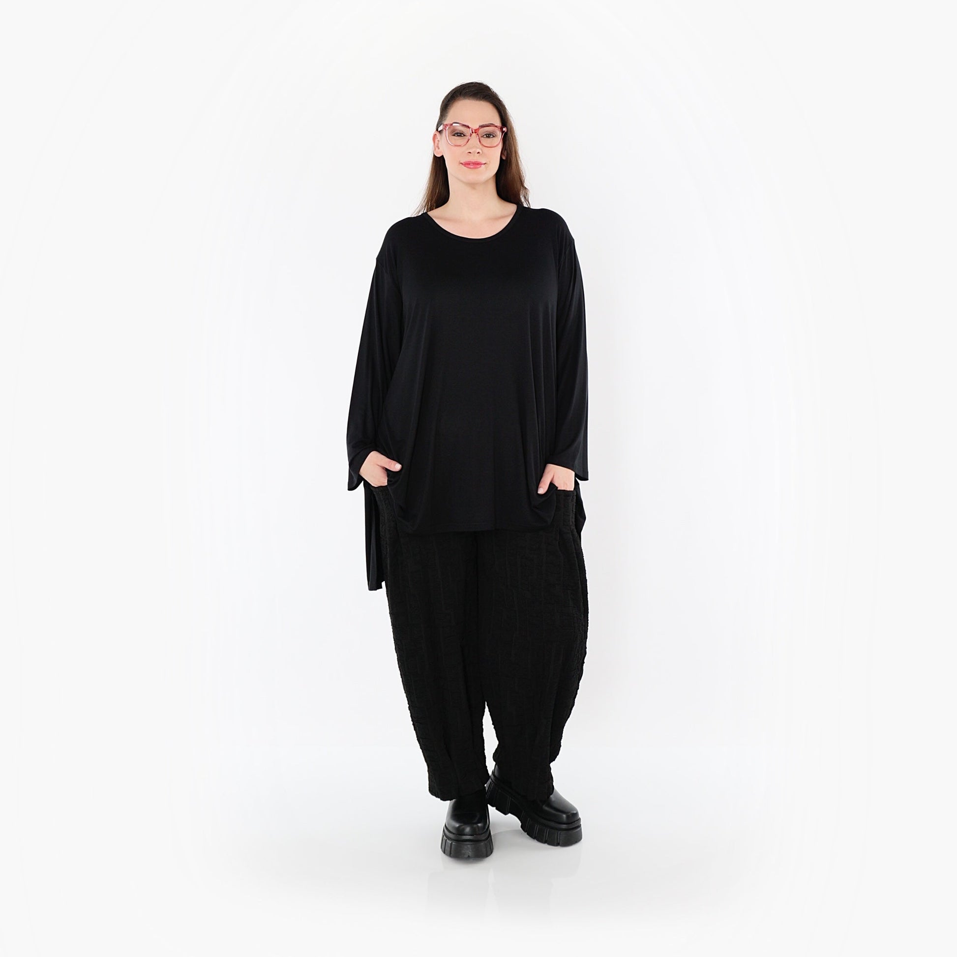 01019 "BasicLove" Shirt – Black