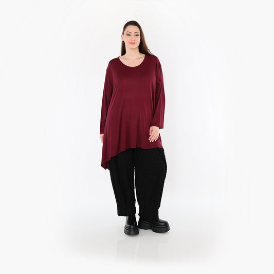 01019 "BasicLove" Shirt – Burgundy