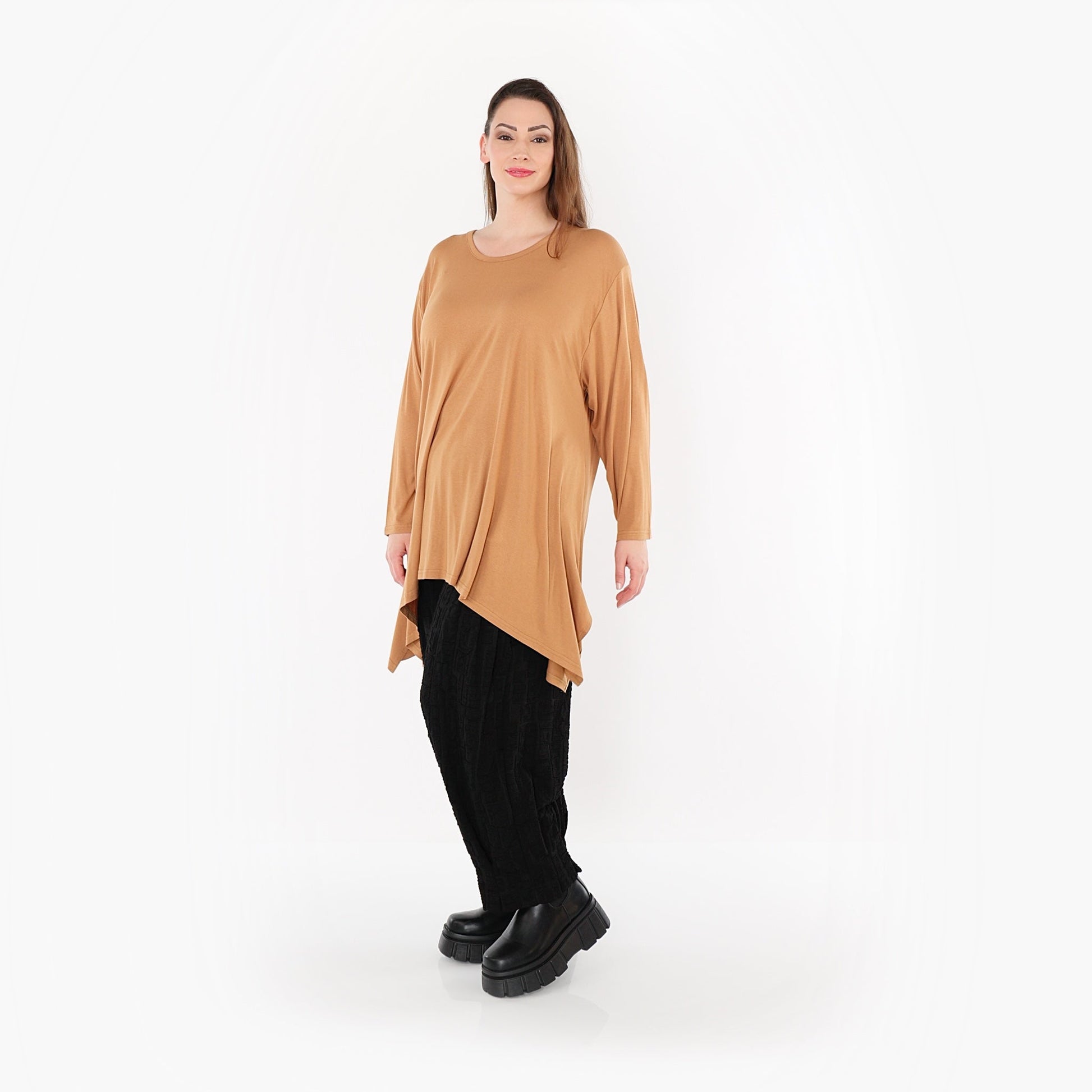01019 "BasicLove" Shirt – Cognac