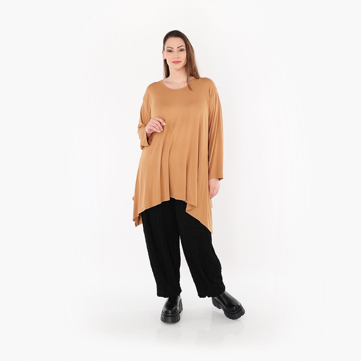 01019 "BasicLove" Shirt – Cognac