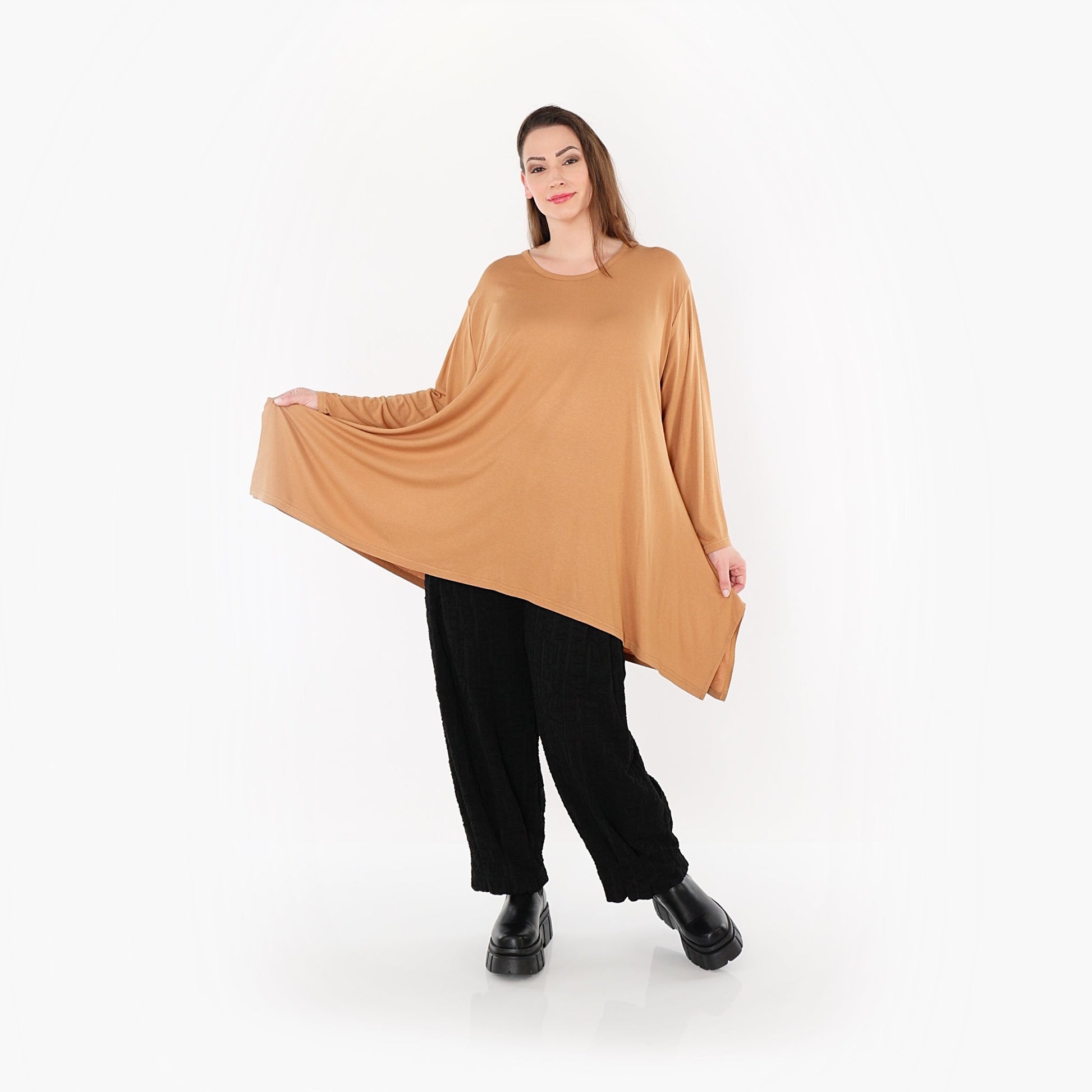 01019 "BasicLove" Shirt – Cognac