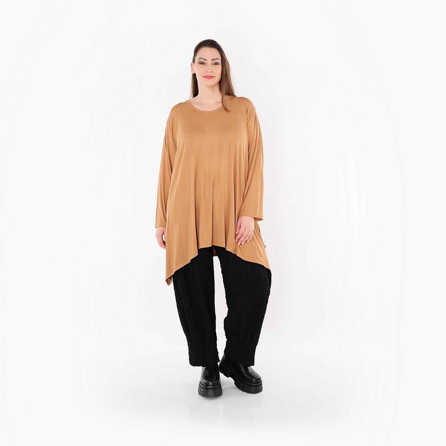01019 "BasicLove" Shirt – Cognac
