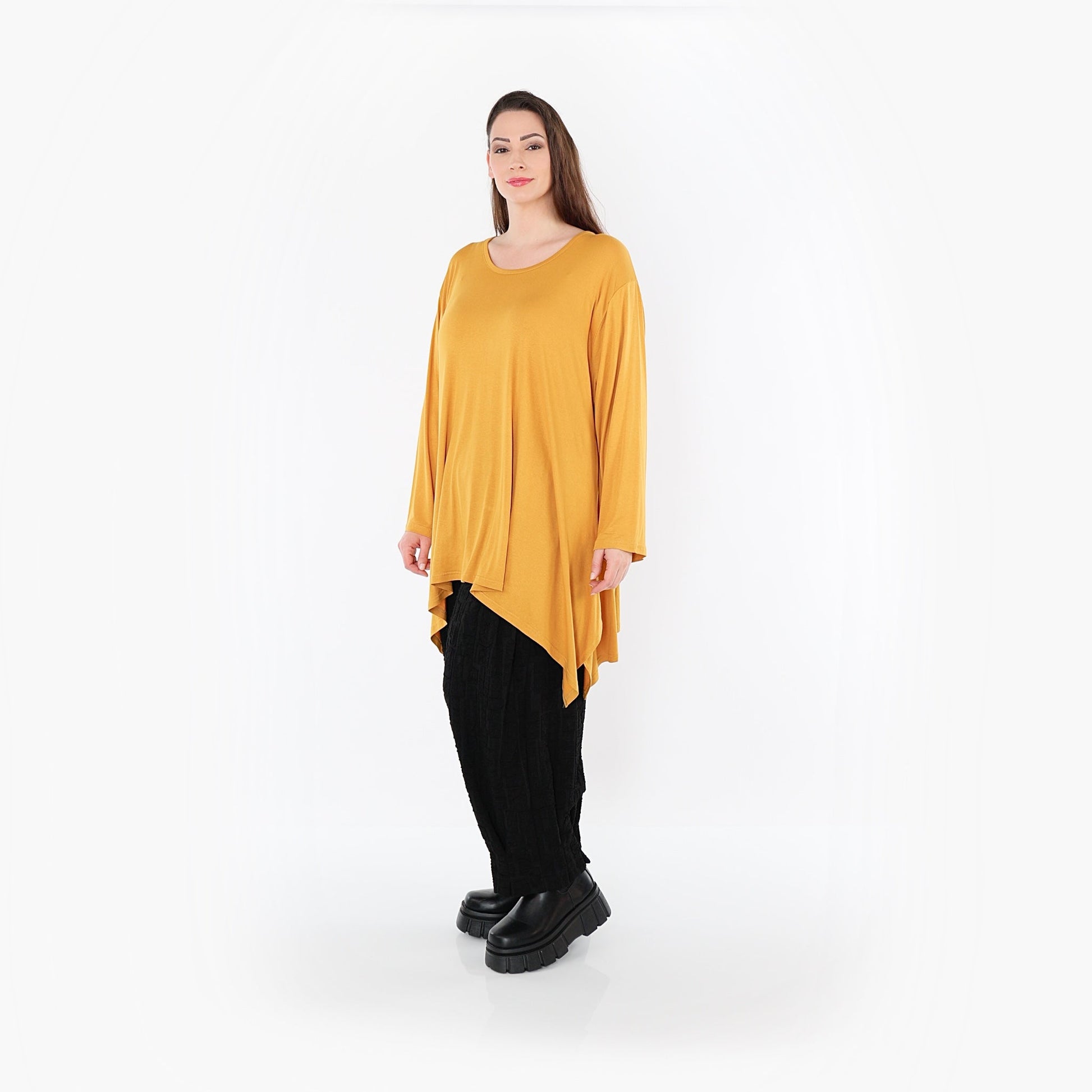 01019 "BasicLove" Shirt – Mustard