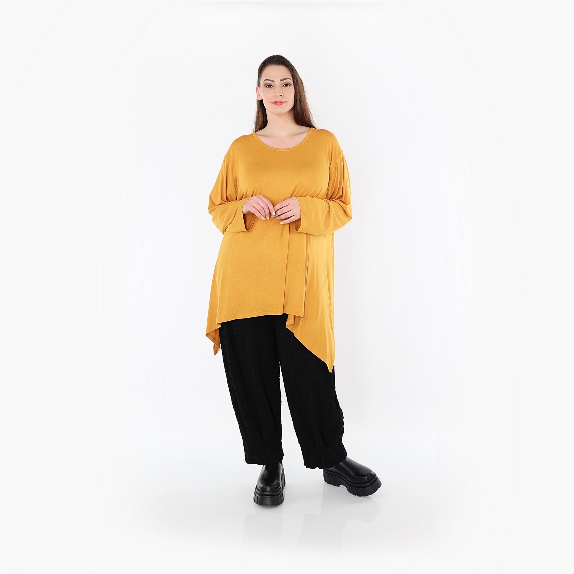 01019 "BasicLove" Shirt – Mustard