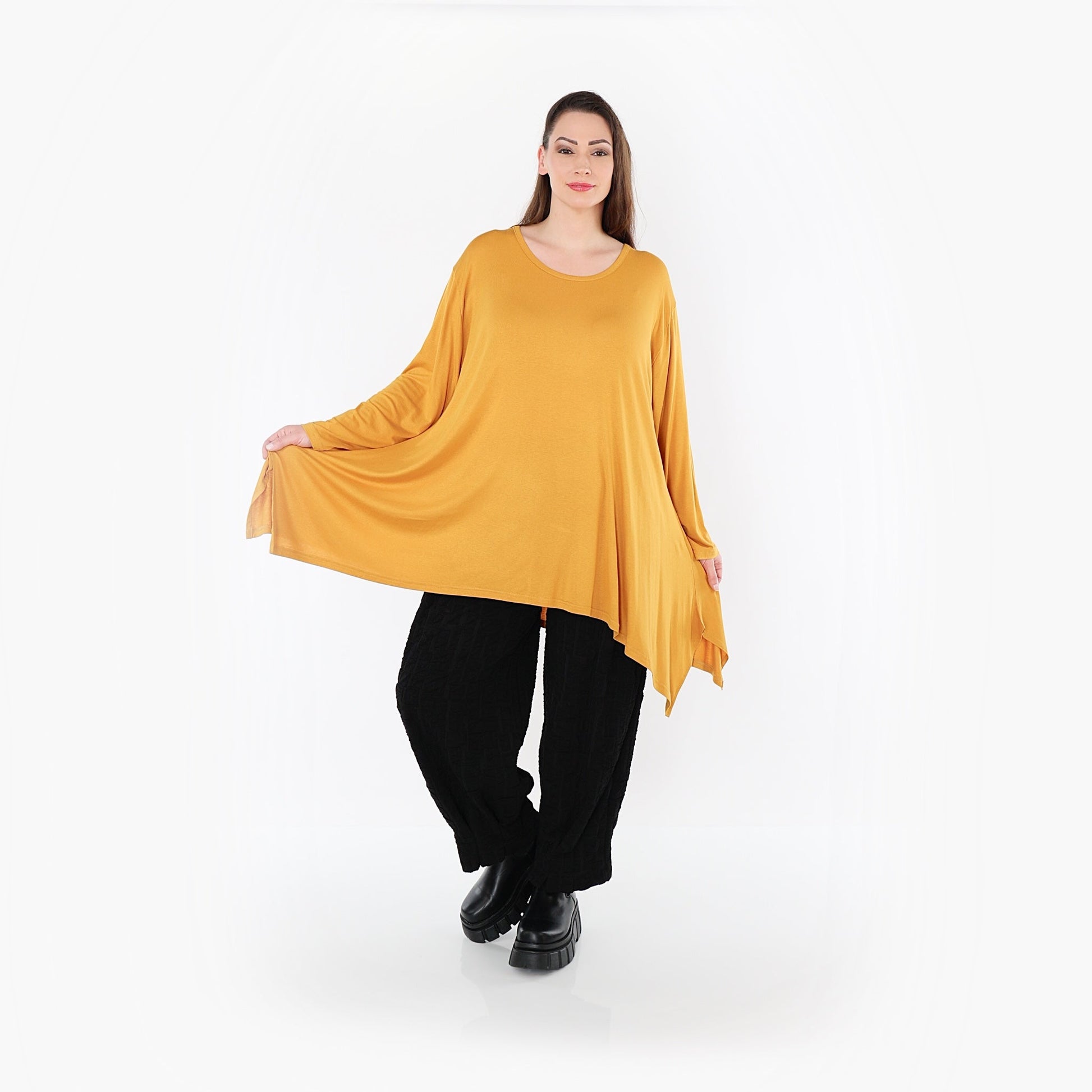 01019 "BasicLove" Shirt – Mustard