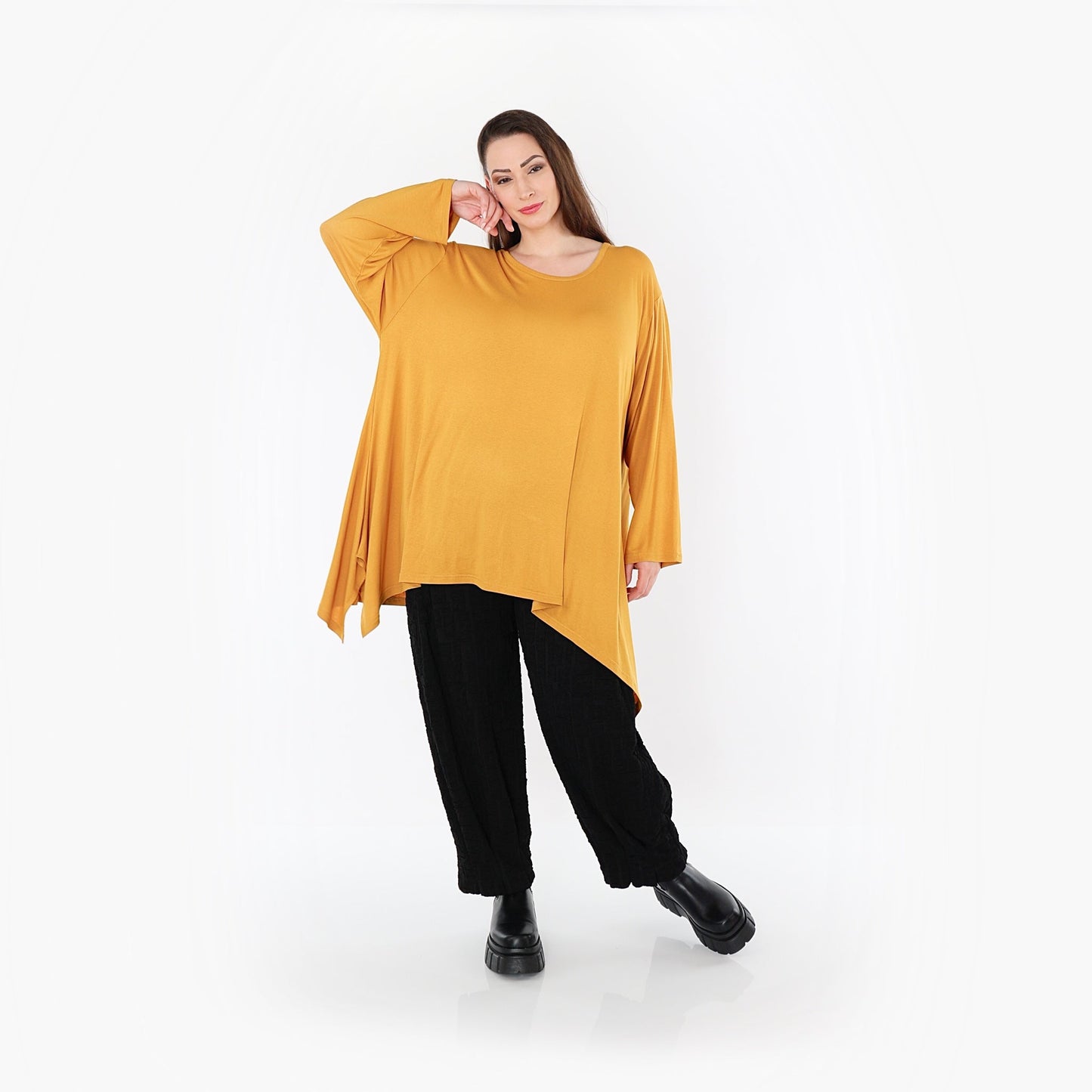 01019 "BasicLove" Shirt – Mustard