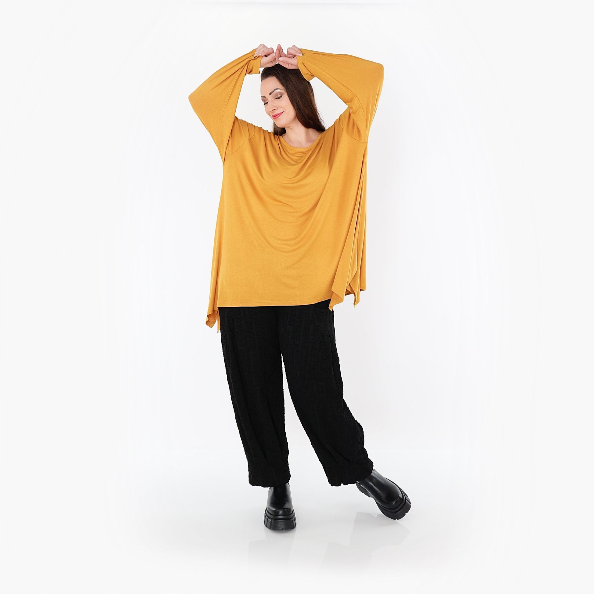 01019 "BasicLove" Shirt – Mustard