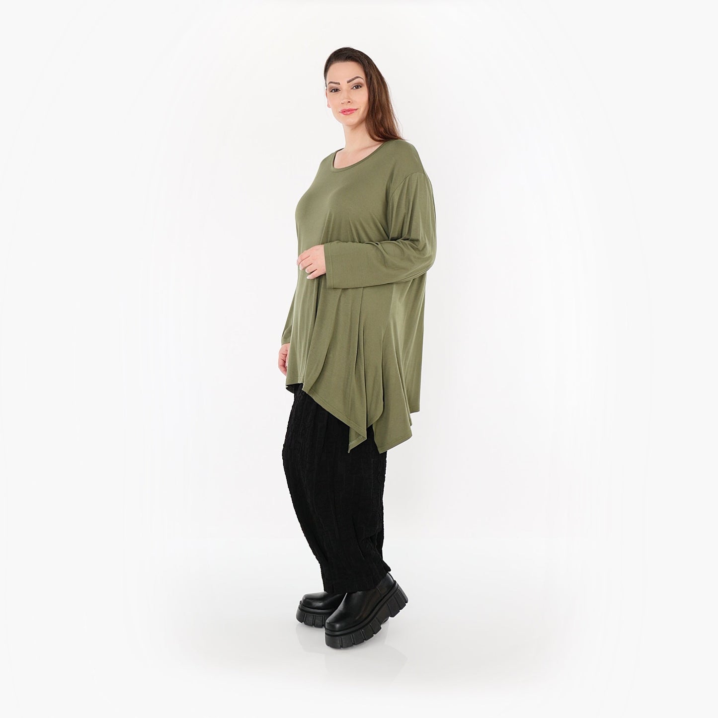01019 "BasicLove" Shirt – Olive