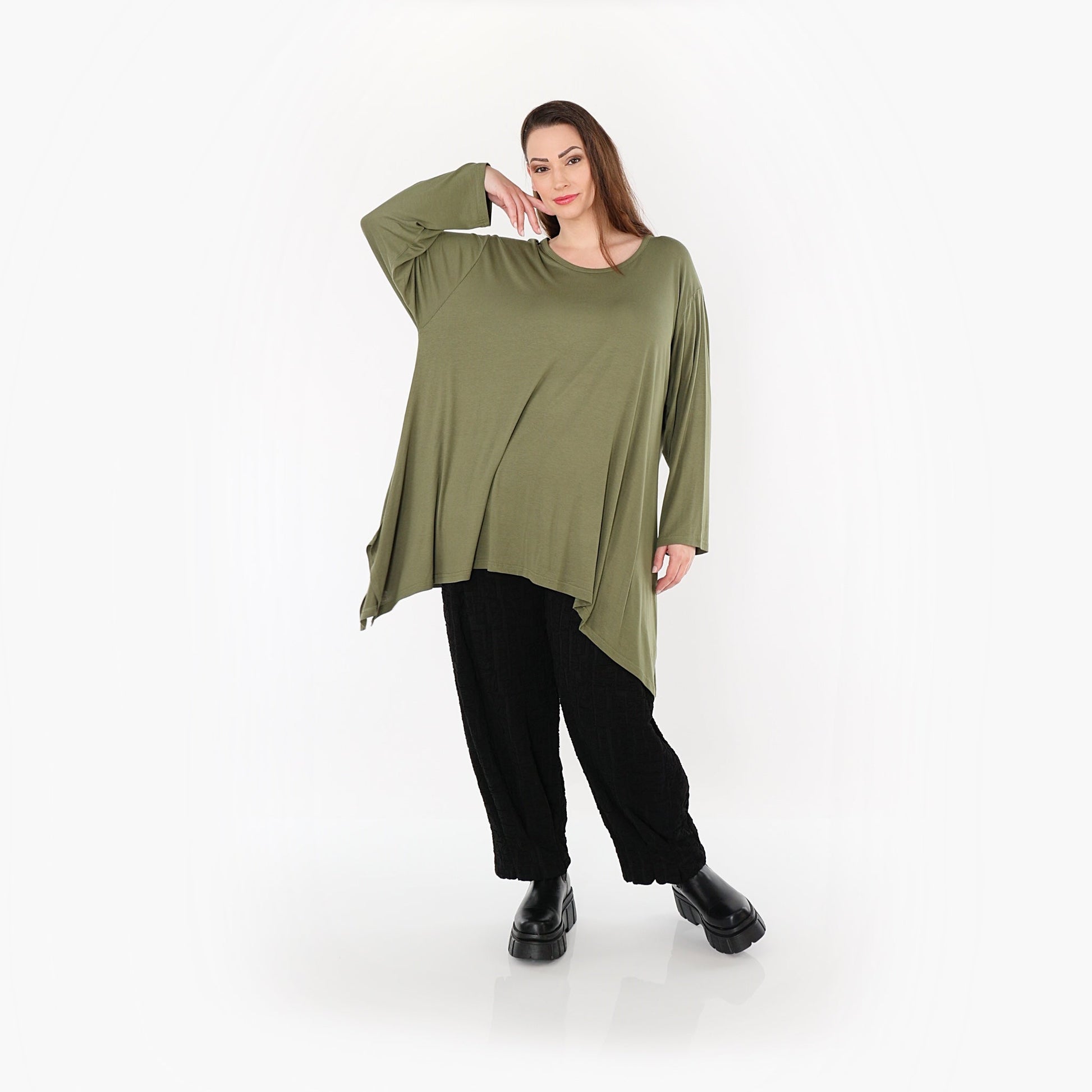 01019 "BasicLove" Shirt – Olive