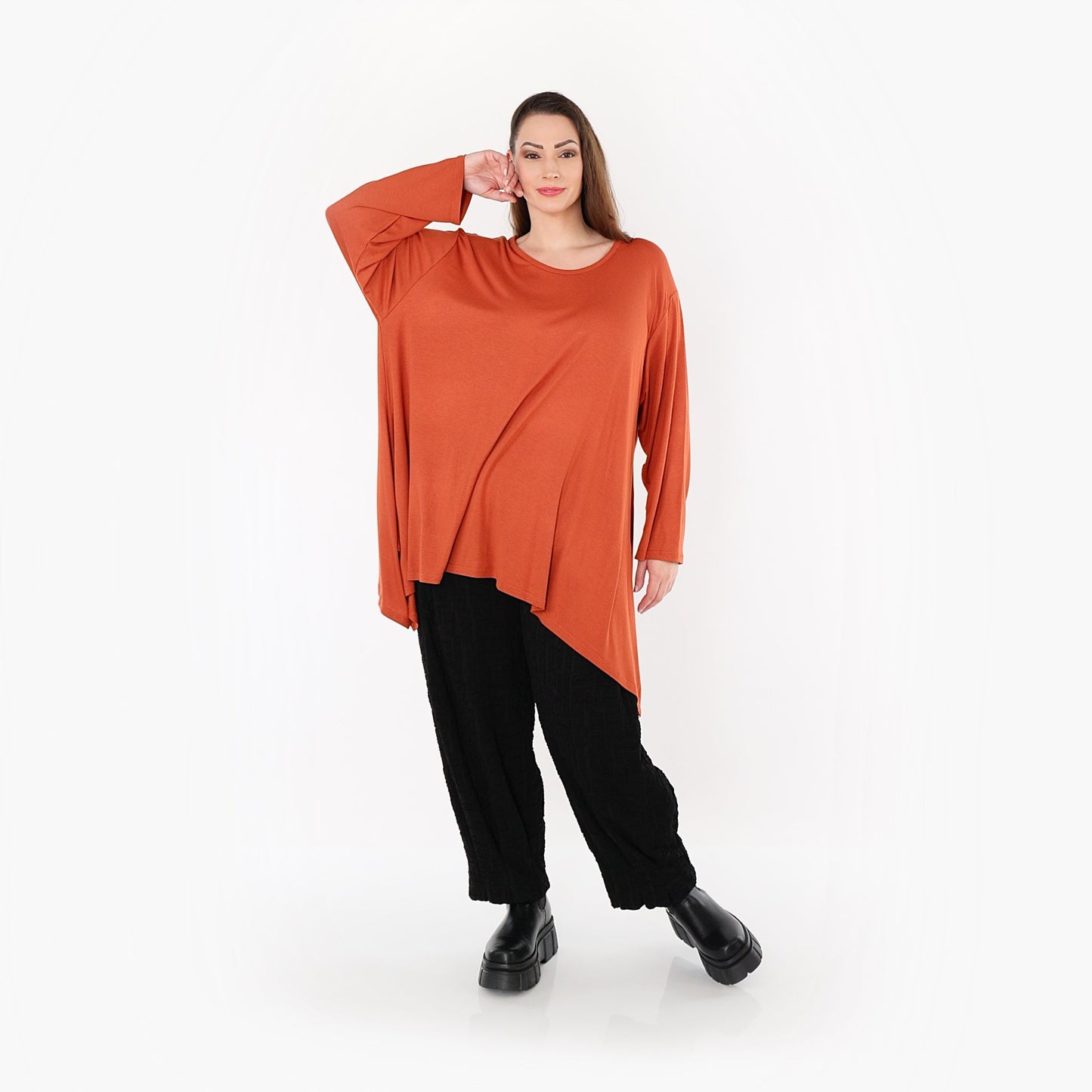 01019 "BasicLove" Shirt – Rust