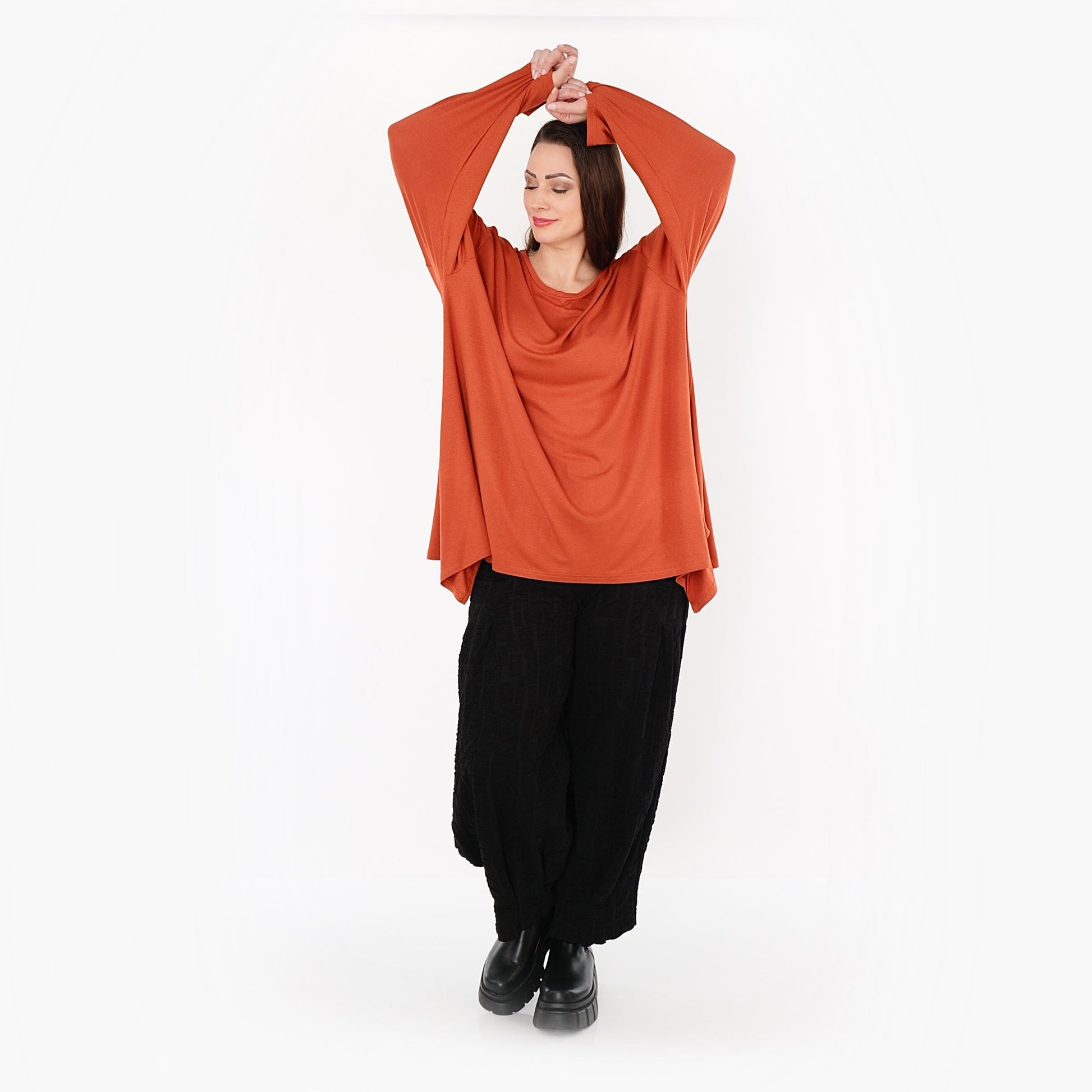 01019 "BasicLove" Shirt – Rust