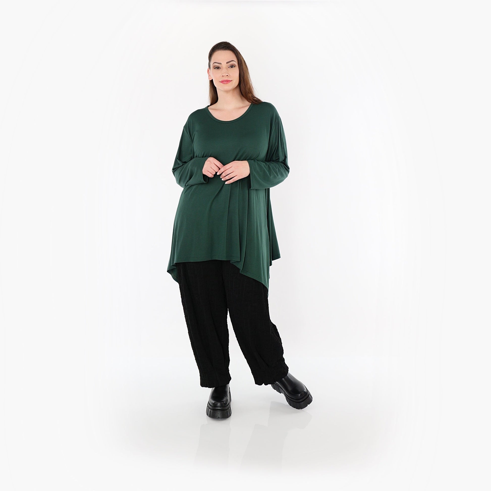 01019 "BasicLove" Shirt – Smaragd