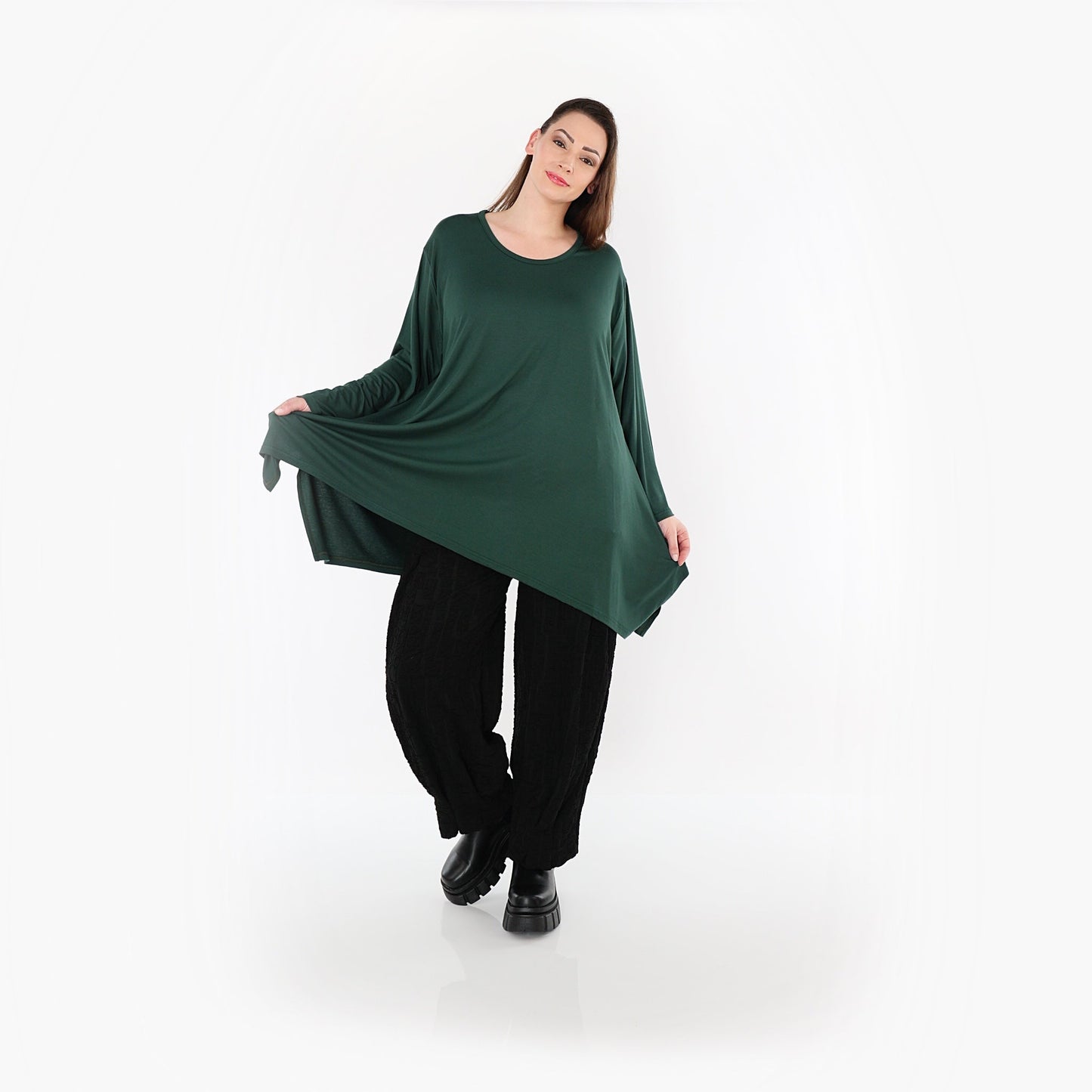 01019 "BasicLove" Shirt – Smaragd