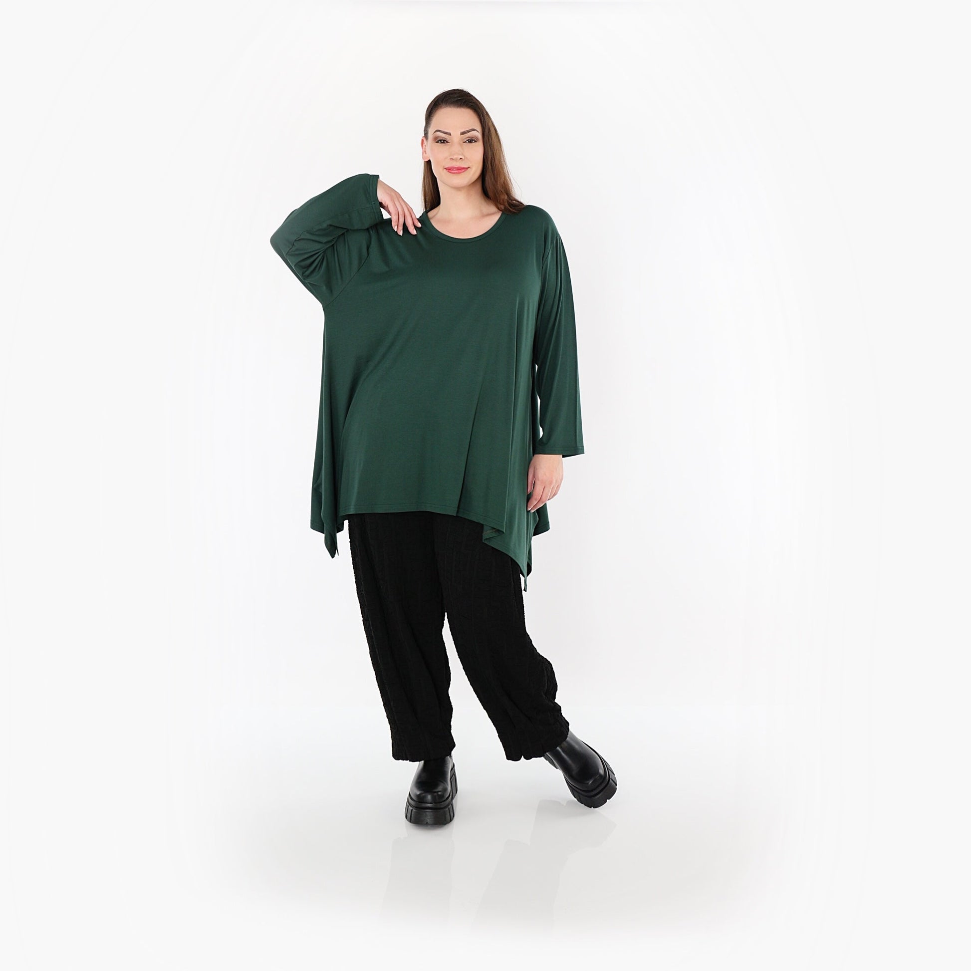 01019 "BasicLove" Shirt – Smaragd