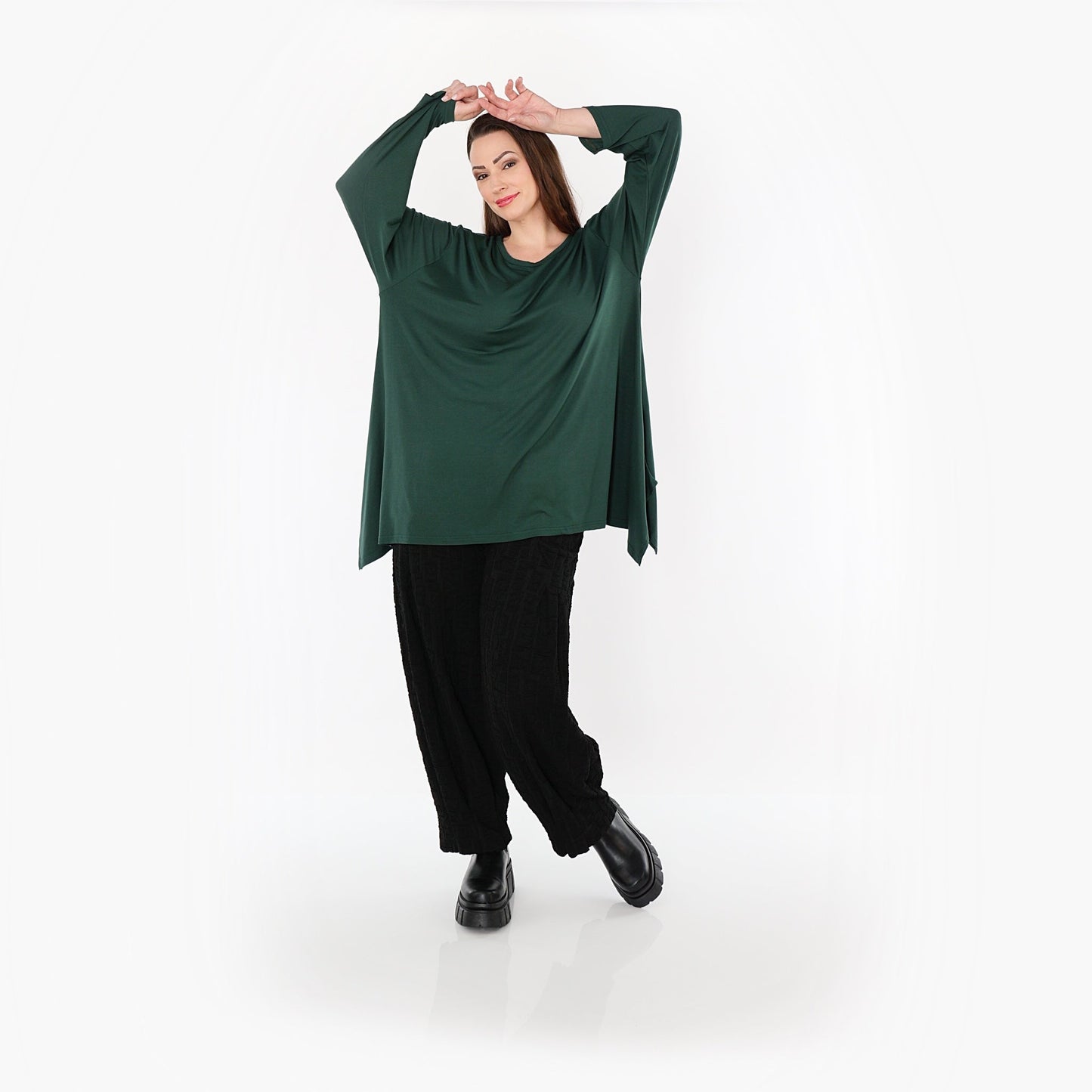 01019 "BasicLove" Shirt – Smaragd