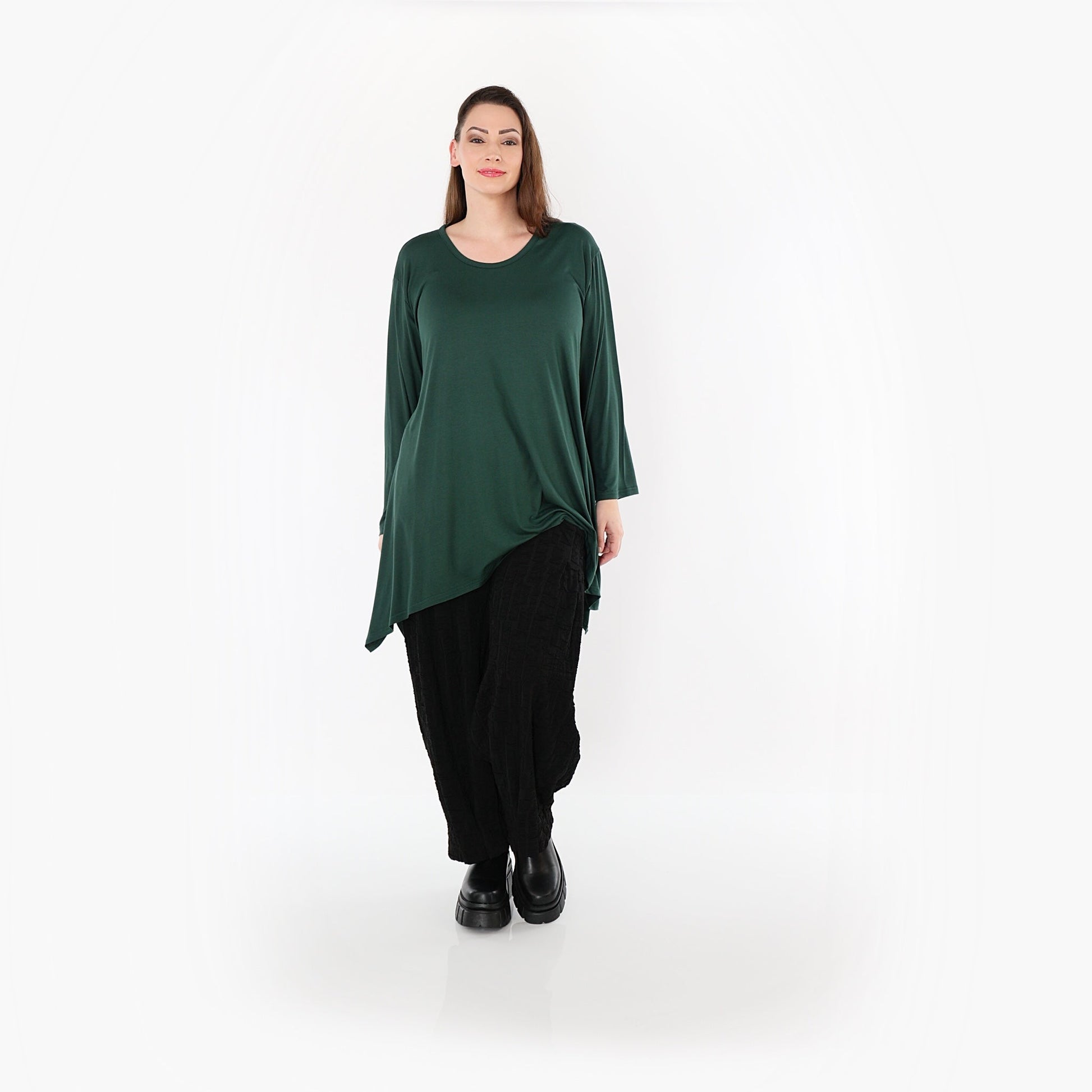 01019 "BasicLove" Shirt – Smaragd