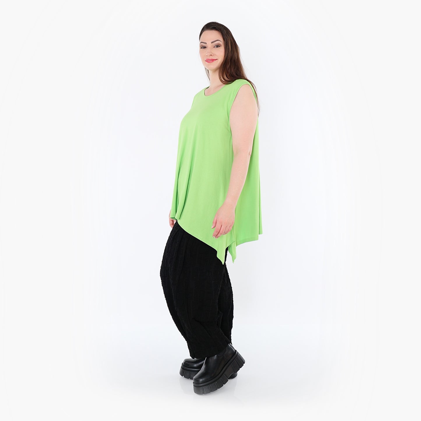 03071 "BasicLove" Top – Apple green