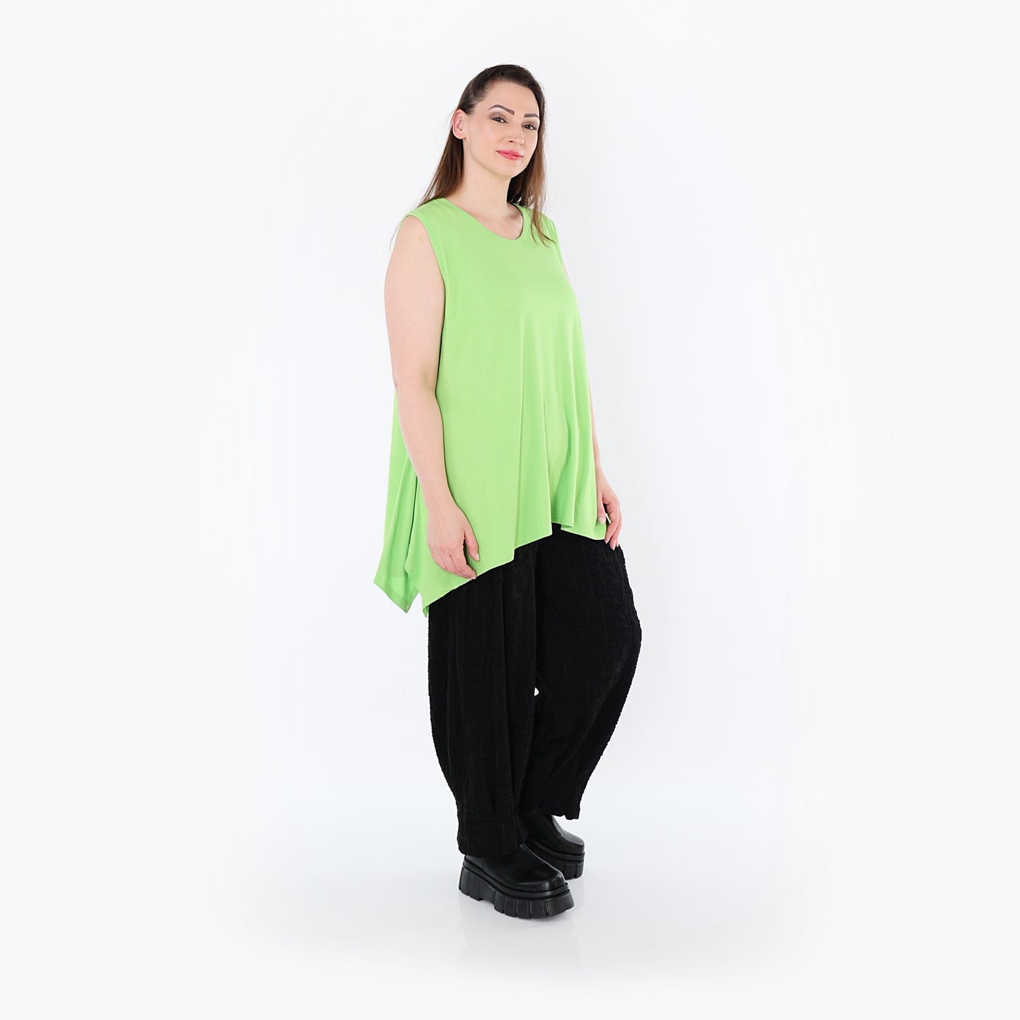 03071 "BasicLove" Top – Apple green