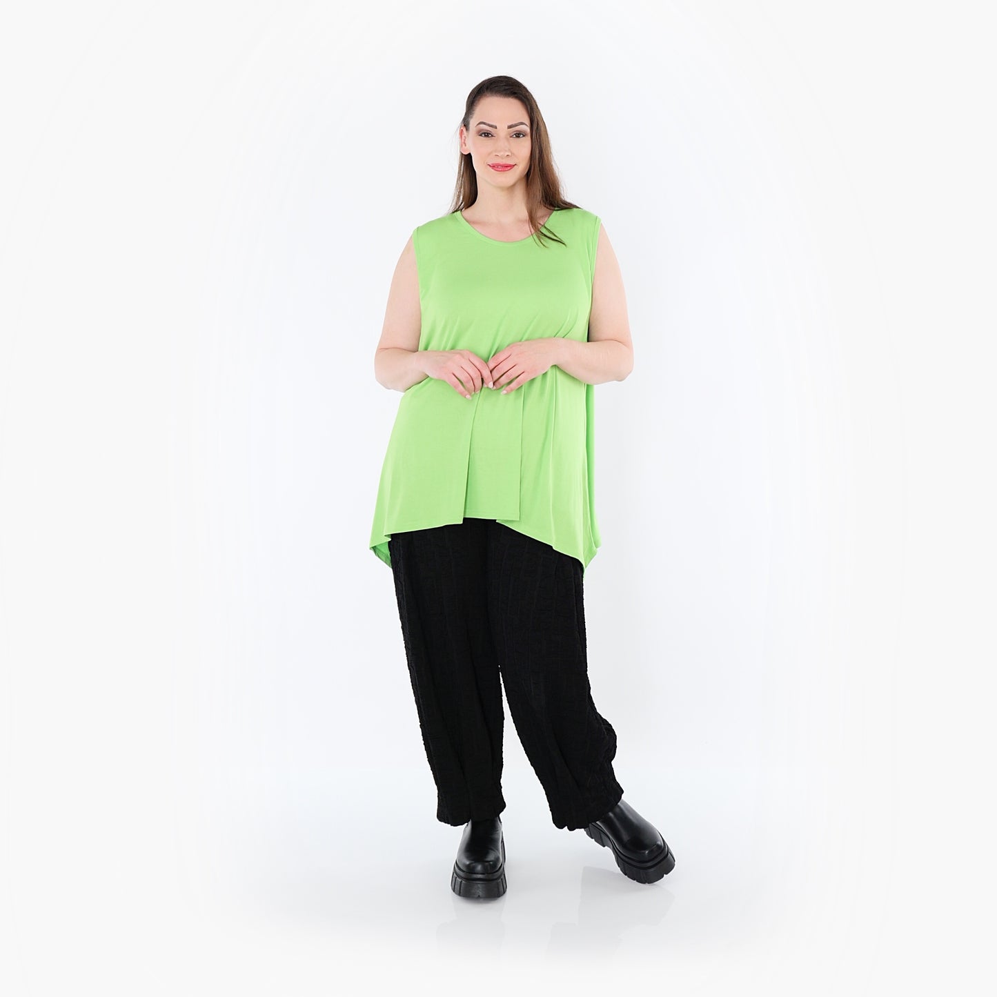 03071 "BasicLove" Top – Apple green