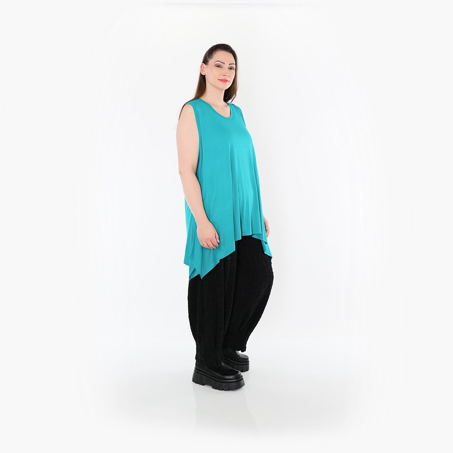 03071 "BasicLove" Top – Aqua