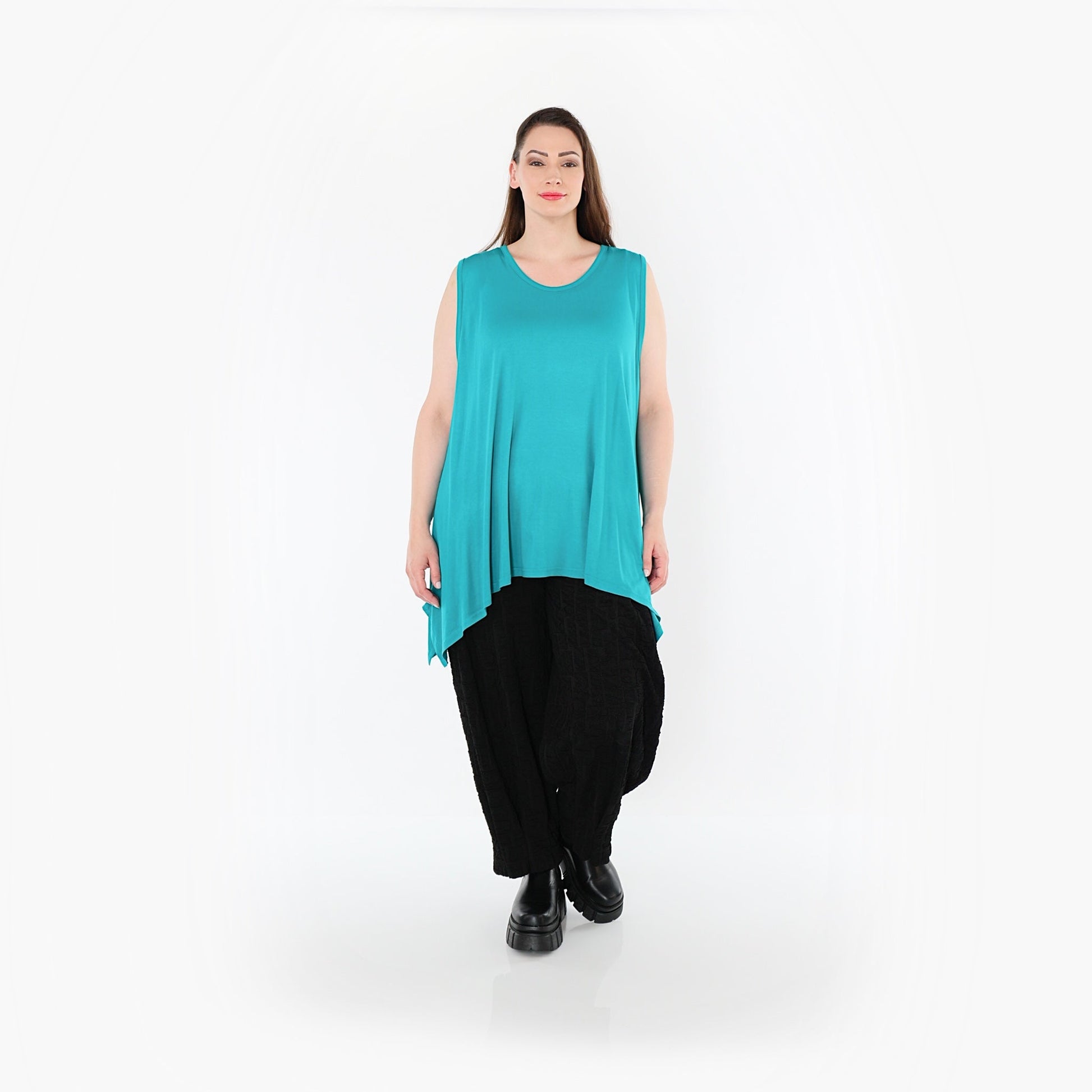 03071 "BasicLove" Top – Aqua
