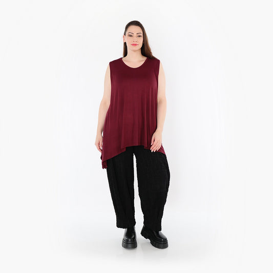 03071 "BasicLove" Top – Burgundy