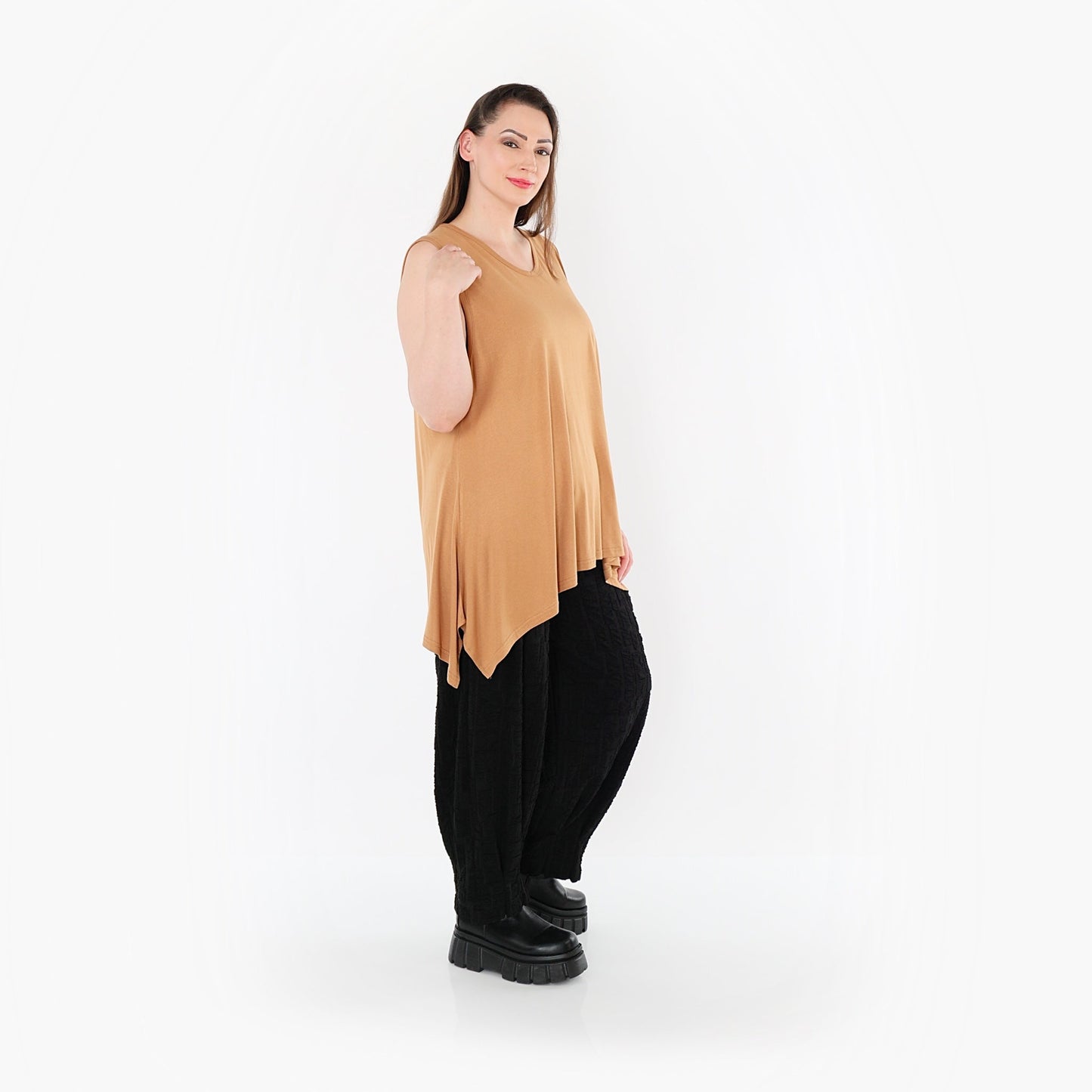 03071 "BasicLove" Top – Cognac