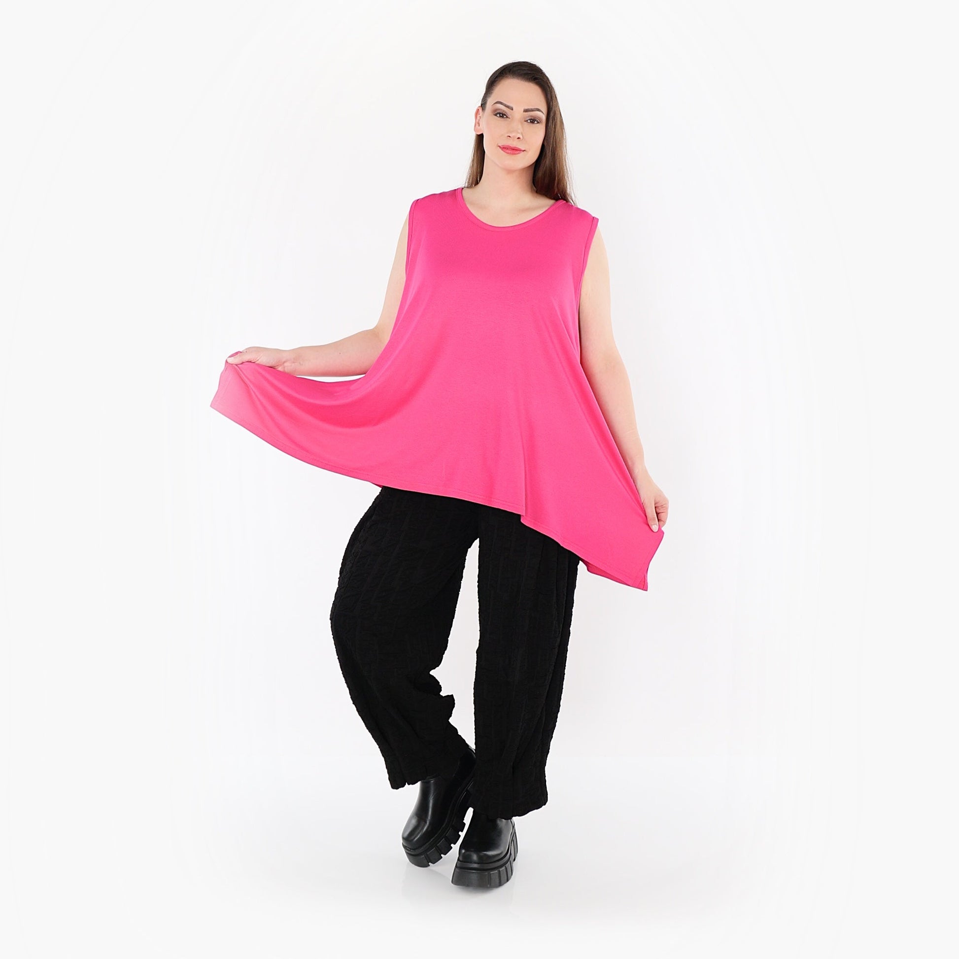 03071 "BasicLove" Top – Fuchsia