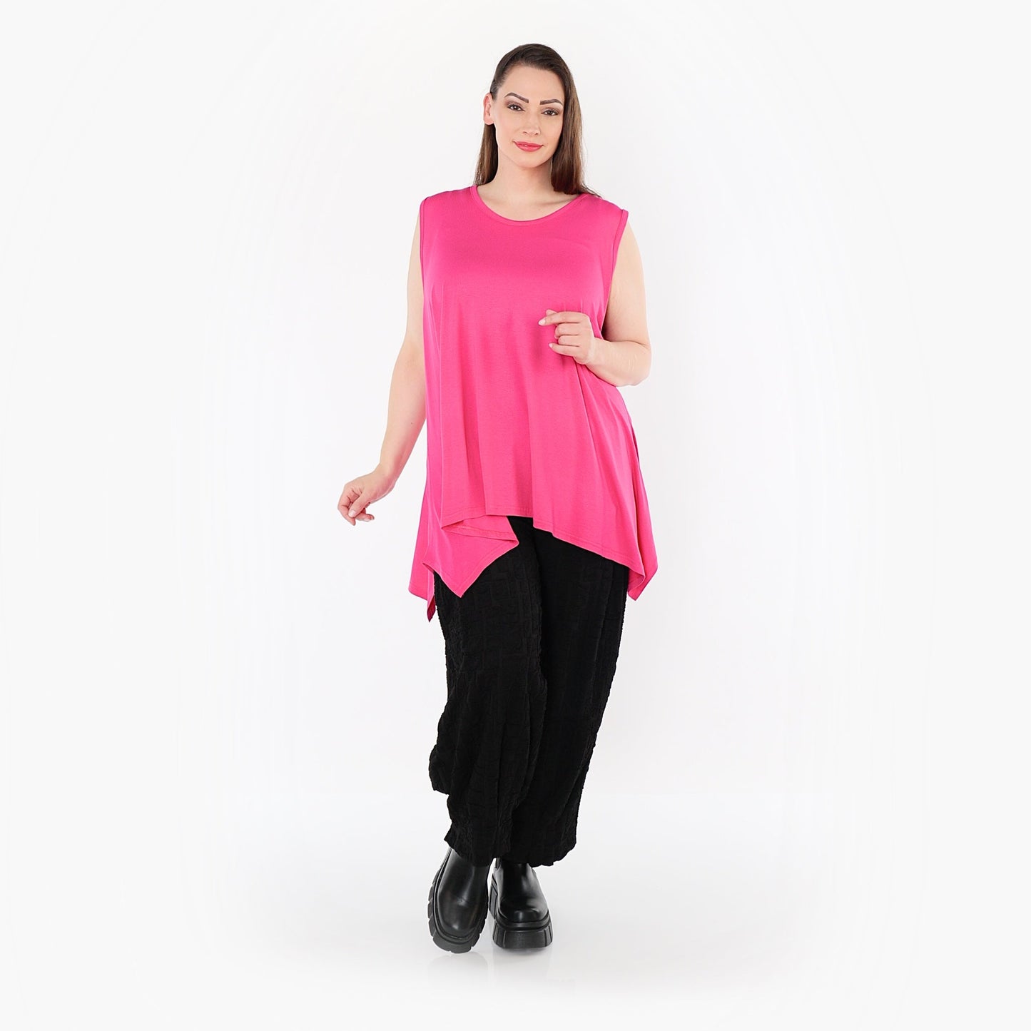 03071 "BasicLove" Top – Fuchsia