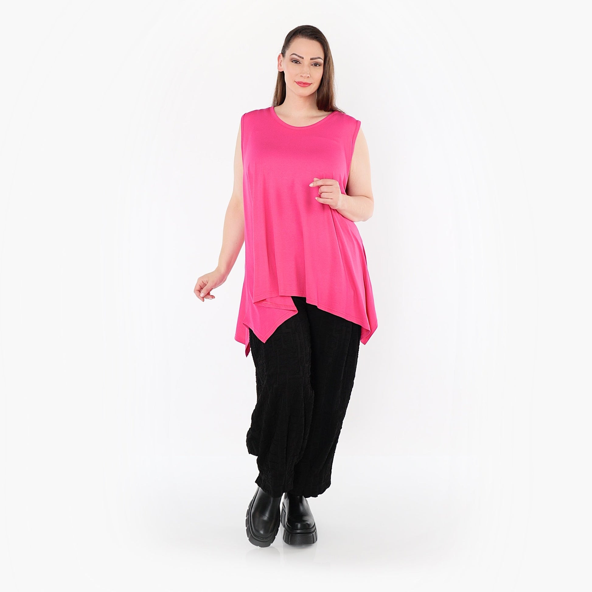 03071 "BasicLove" Top – Fuchsia