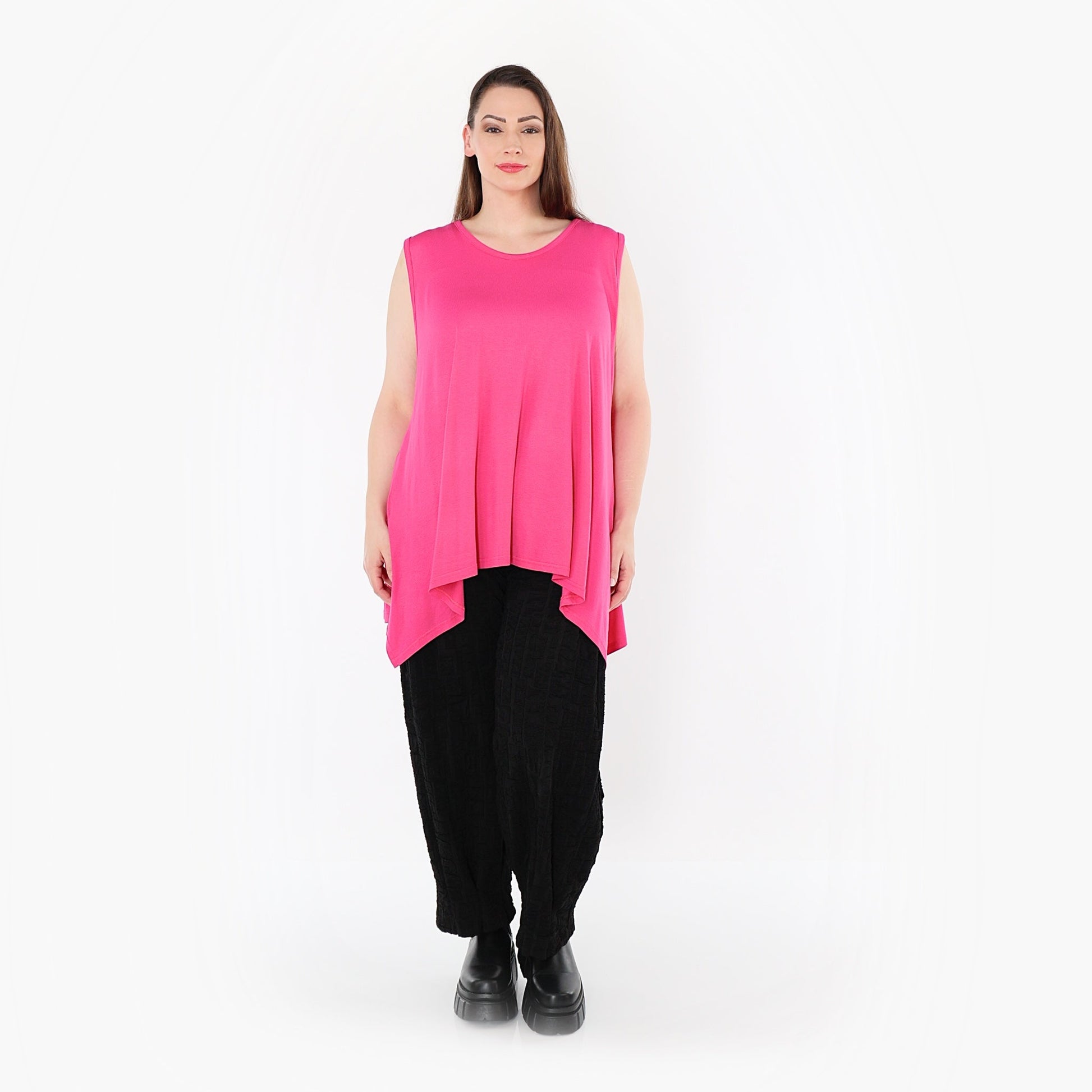 03071 "BasicLove" Top – Fuchsia