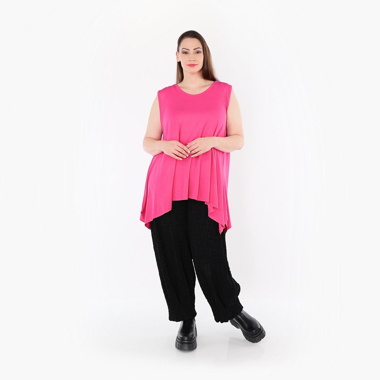 03071 "BasicLove" Top – Fuchsia