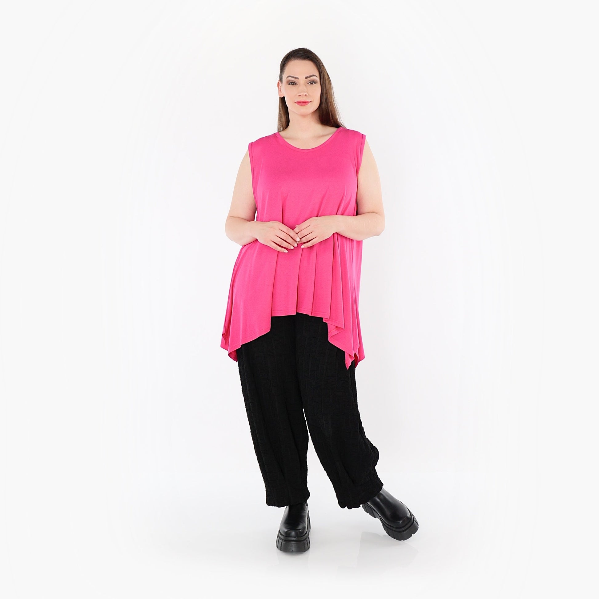 03071 "BasicLove" Top – Fuchsia