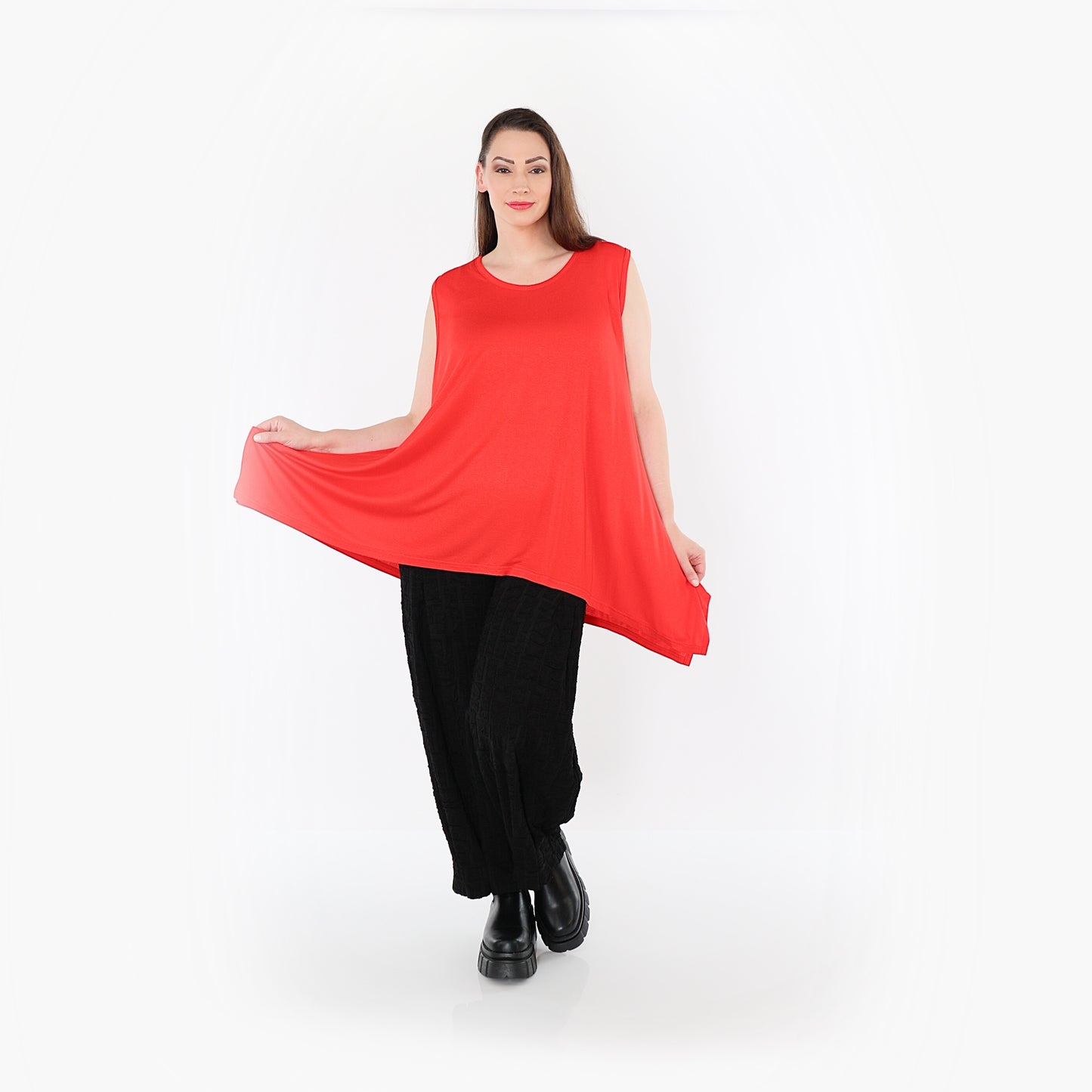 03071 "BasicLove" Top – Light red