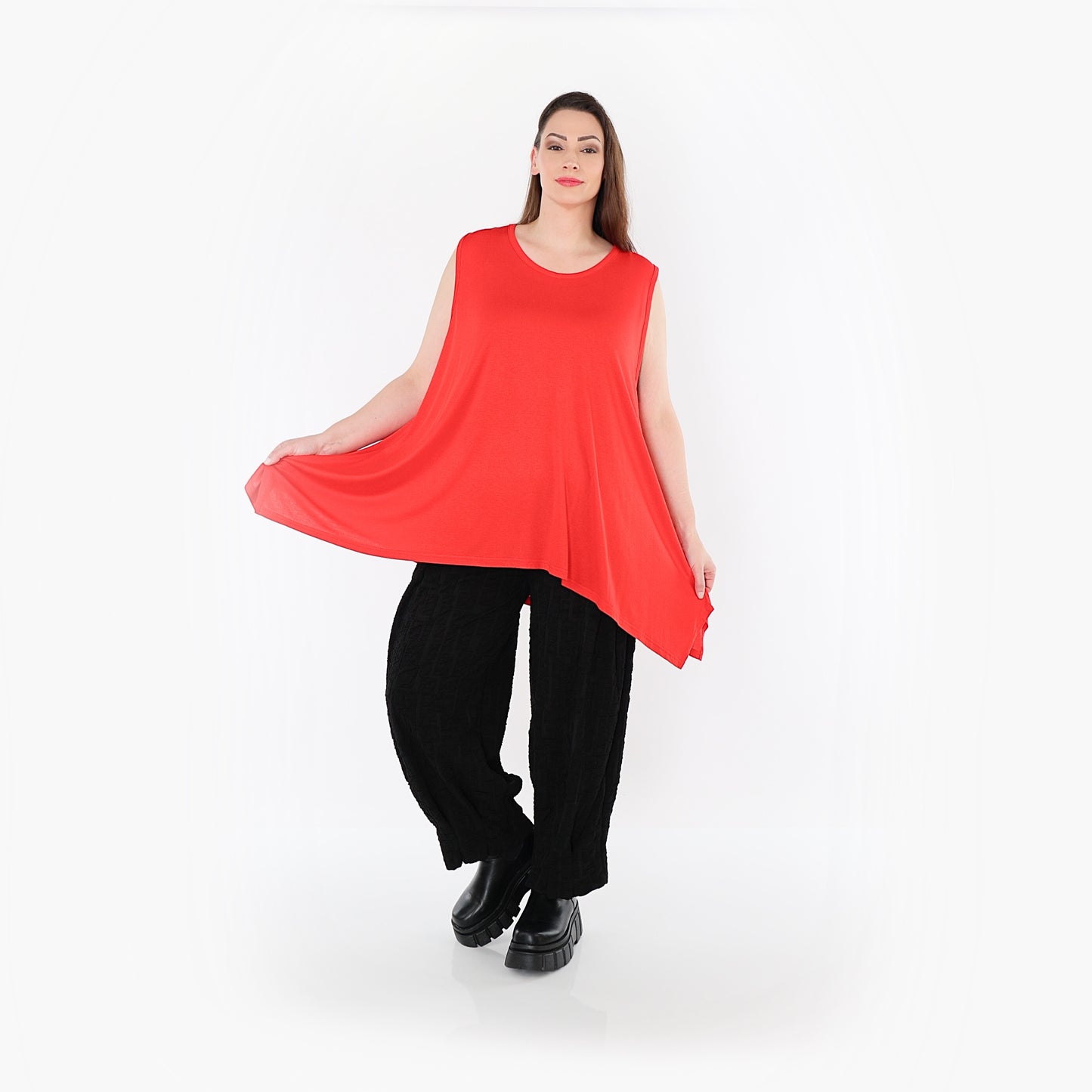 03071 "BasicLove" Top – Light red