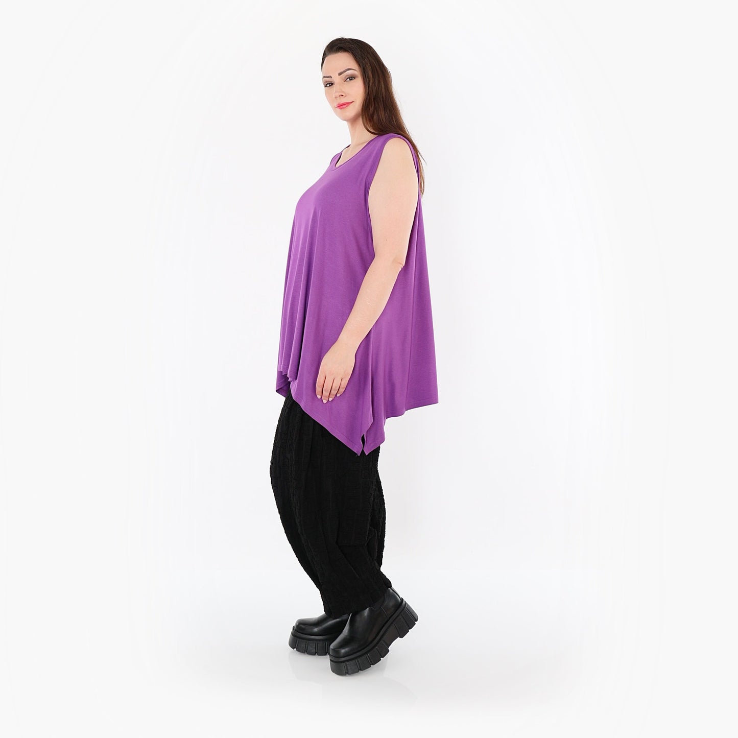 03071 "BasicLove" Top – Lilac