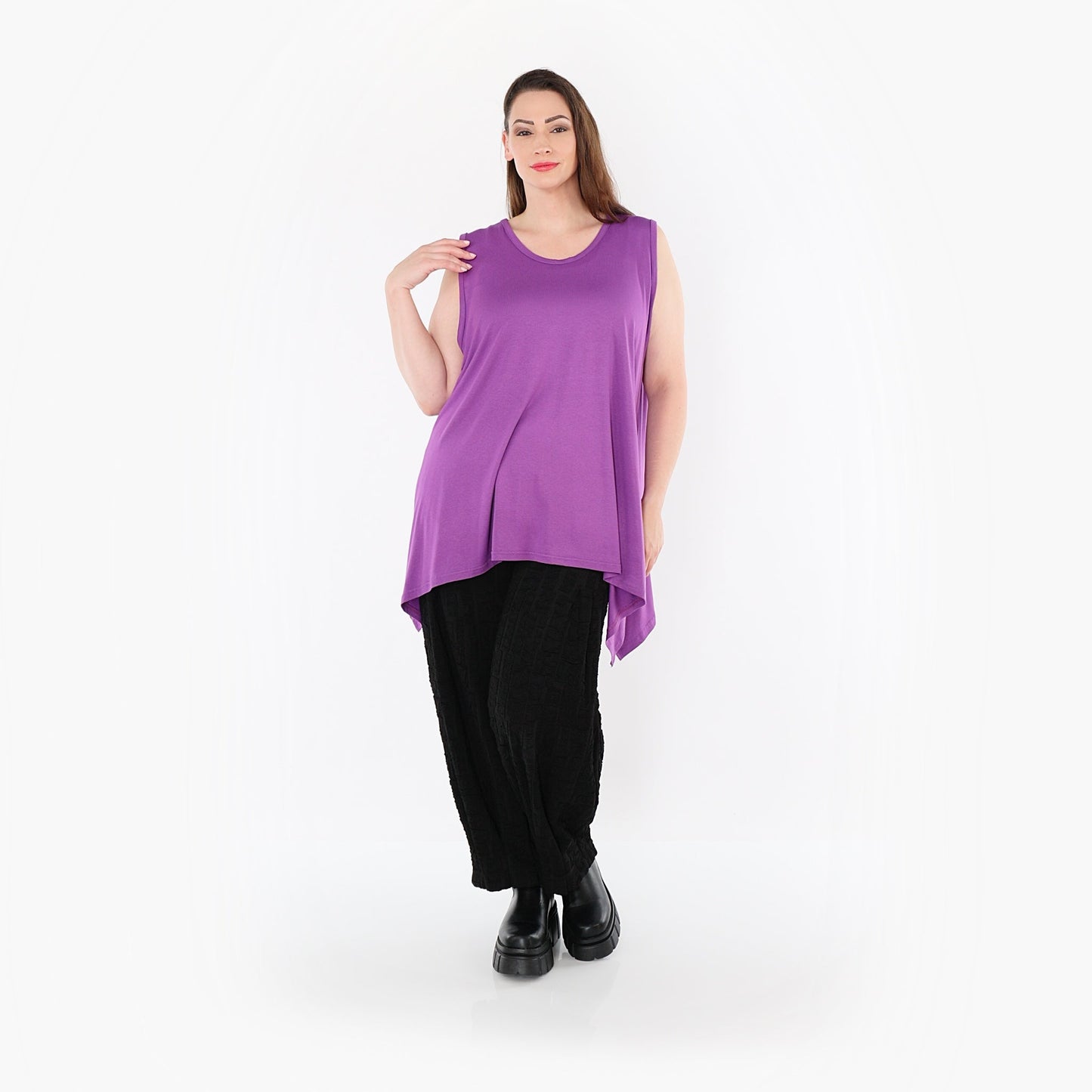 03071 "BasicLove" Top – Lilac