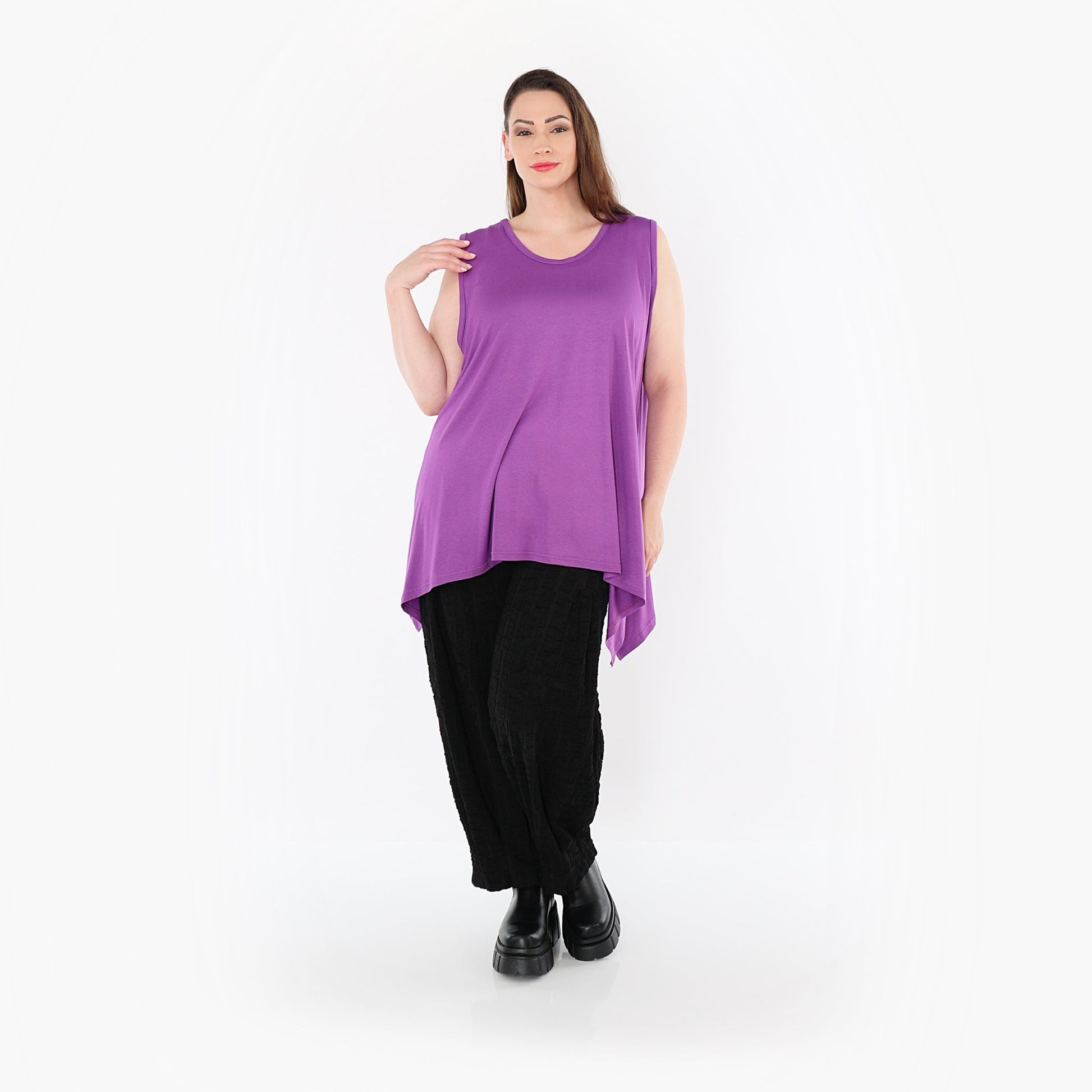 03071 "BasicLove" Top – Lilac