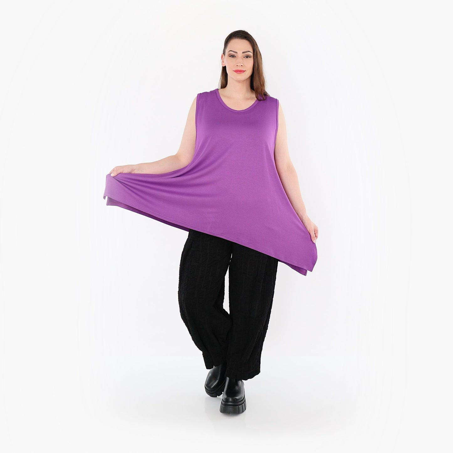 03071 "BasicLove" Top – Lilac