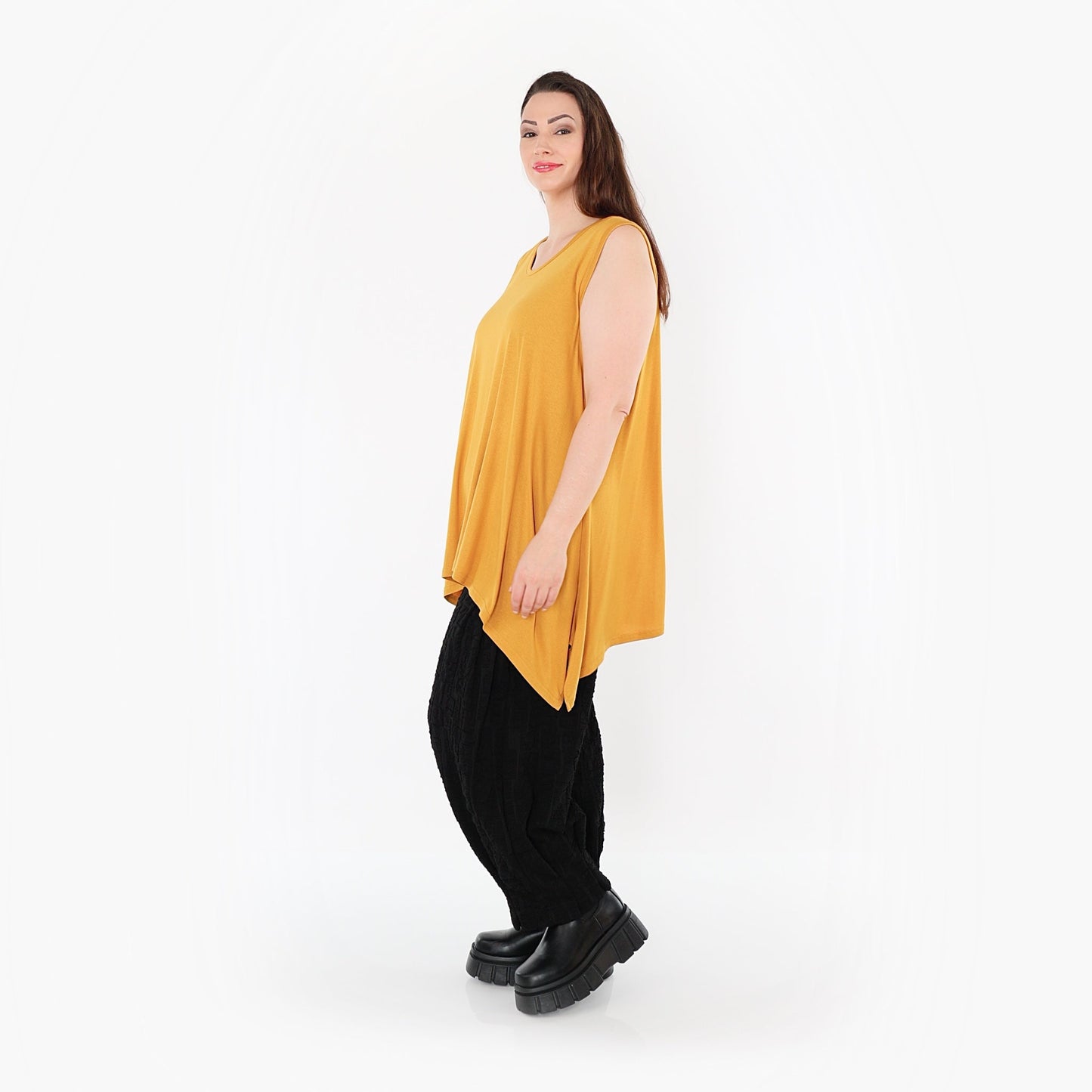 03071 "BasicLove" Top – Mustard