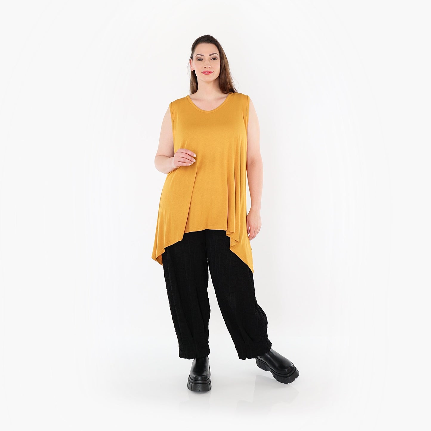 03071 "BasicLove" Top – Mustard