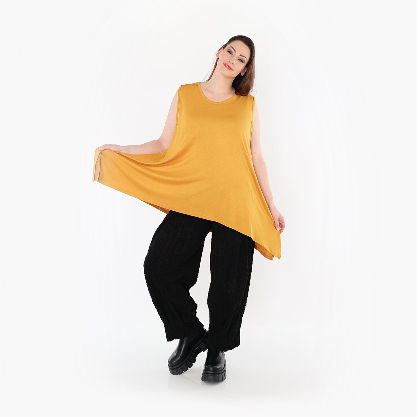 03071 "BasicLove" Top – Mustard