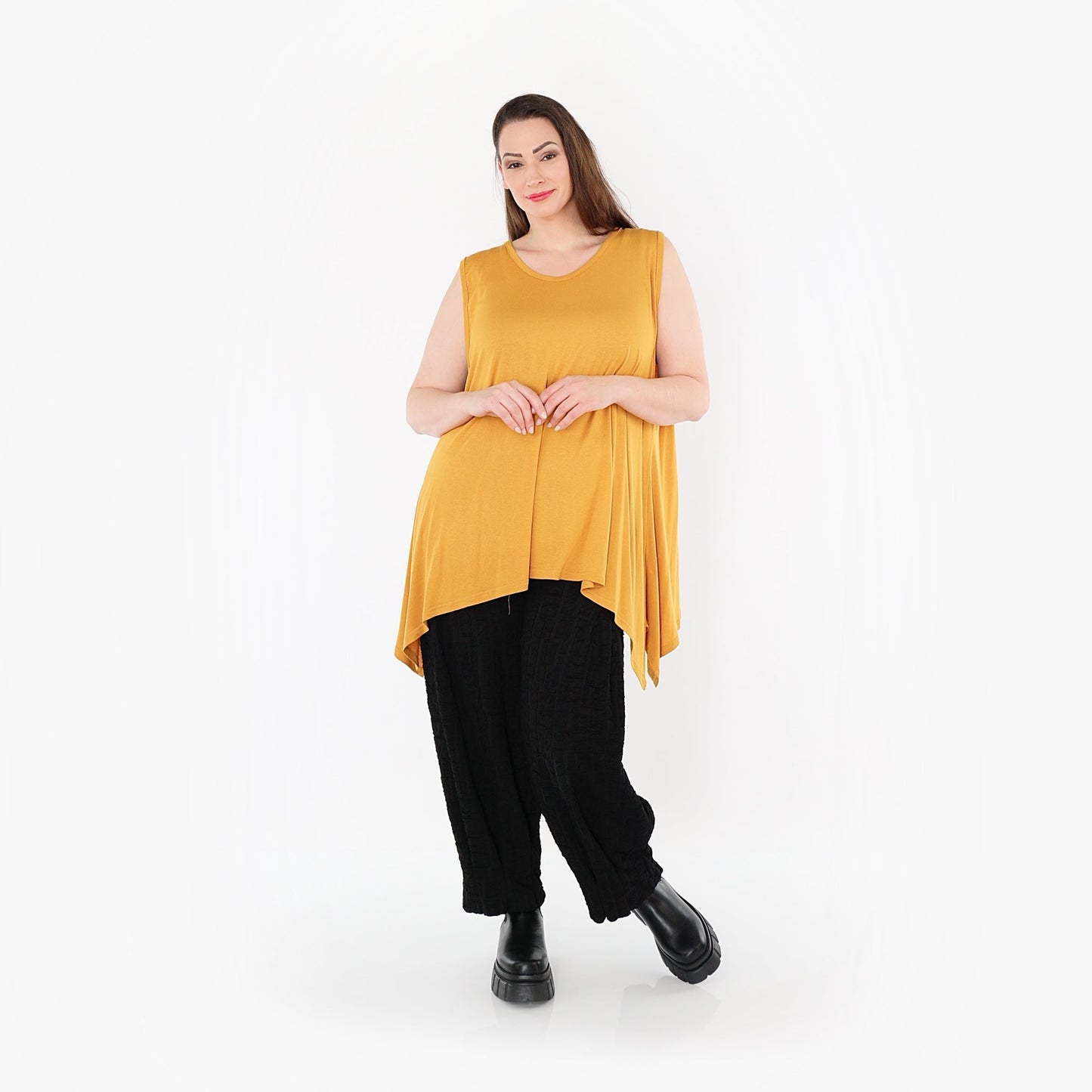 03071 "BasicLove" Top – Mustard