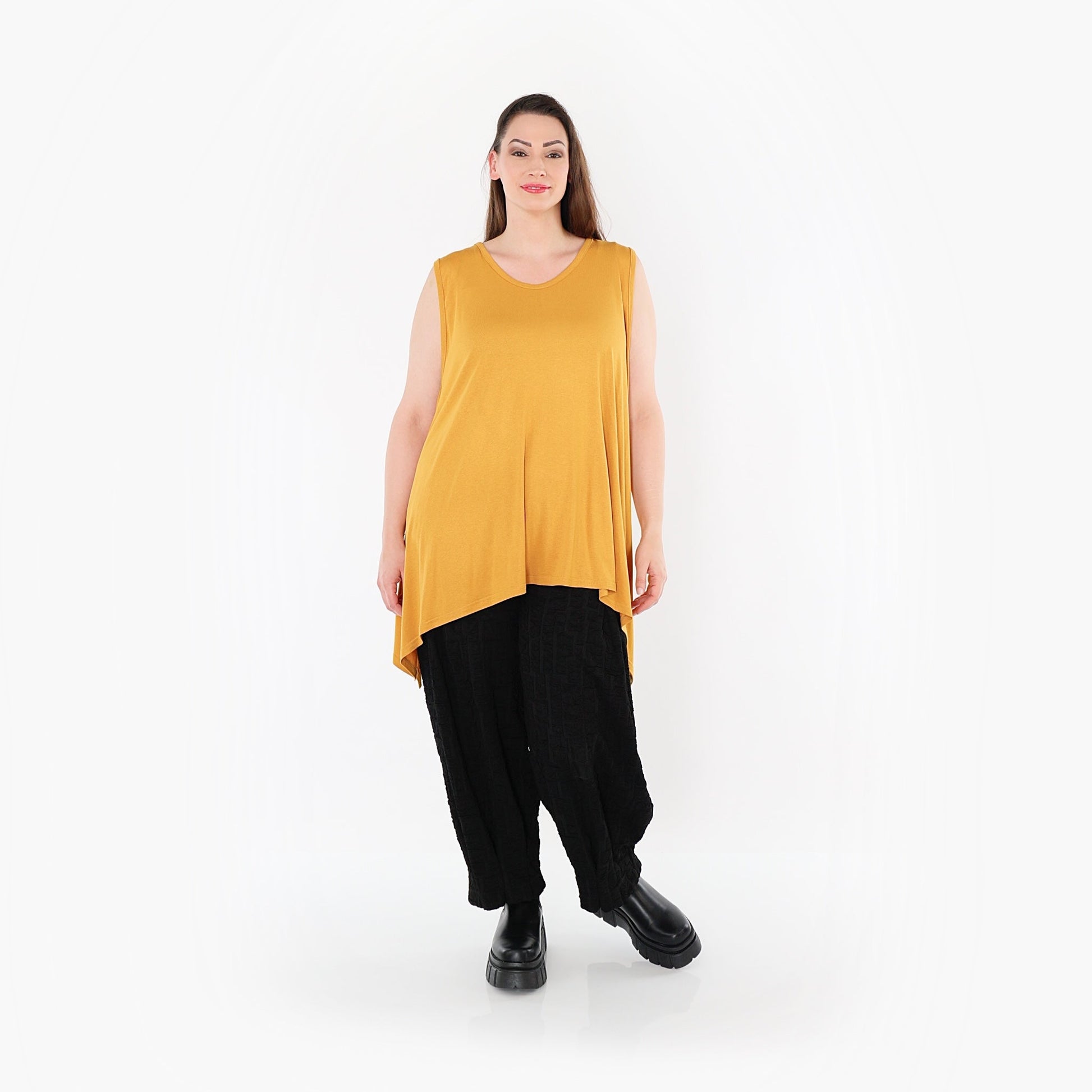 03071 "BasicLove" Top – Mustard