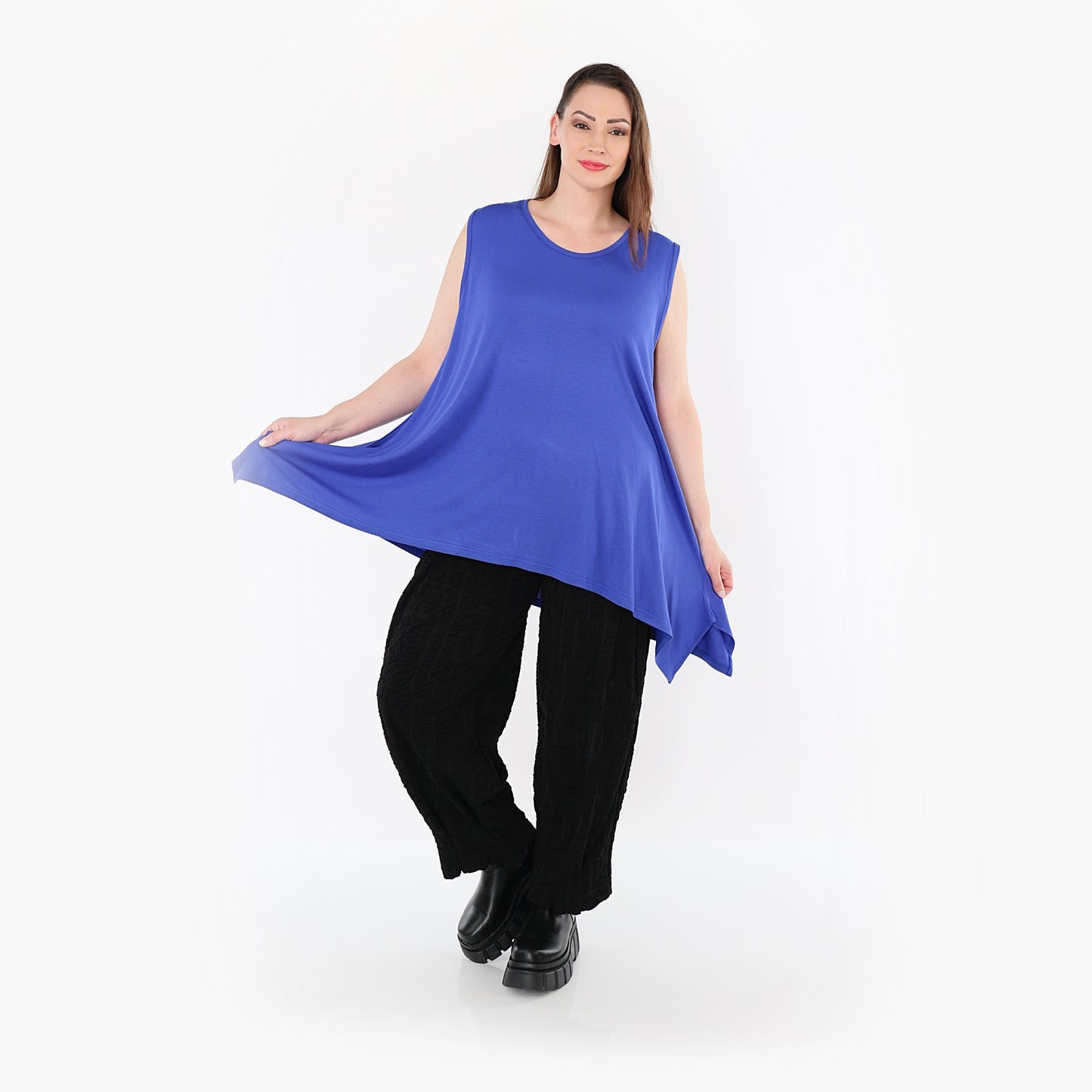 03071 "BasicLove" Top – Royal blue